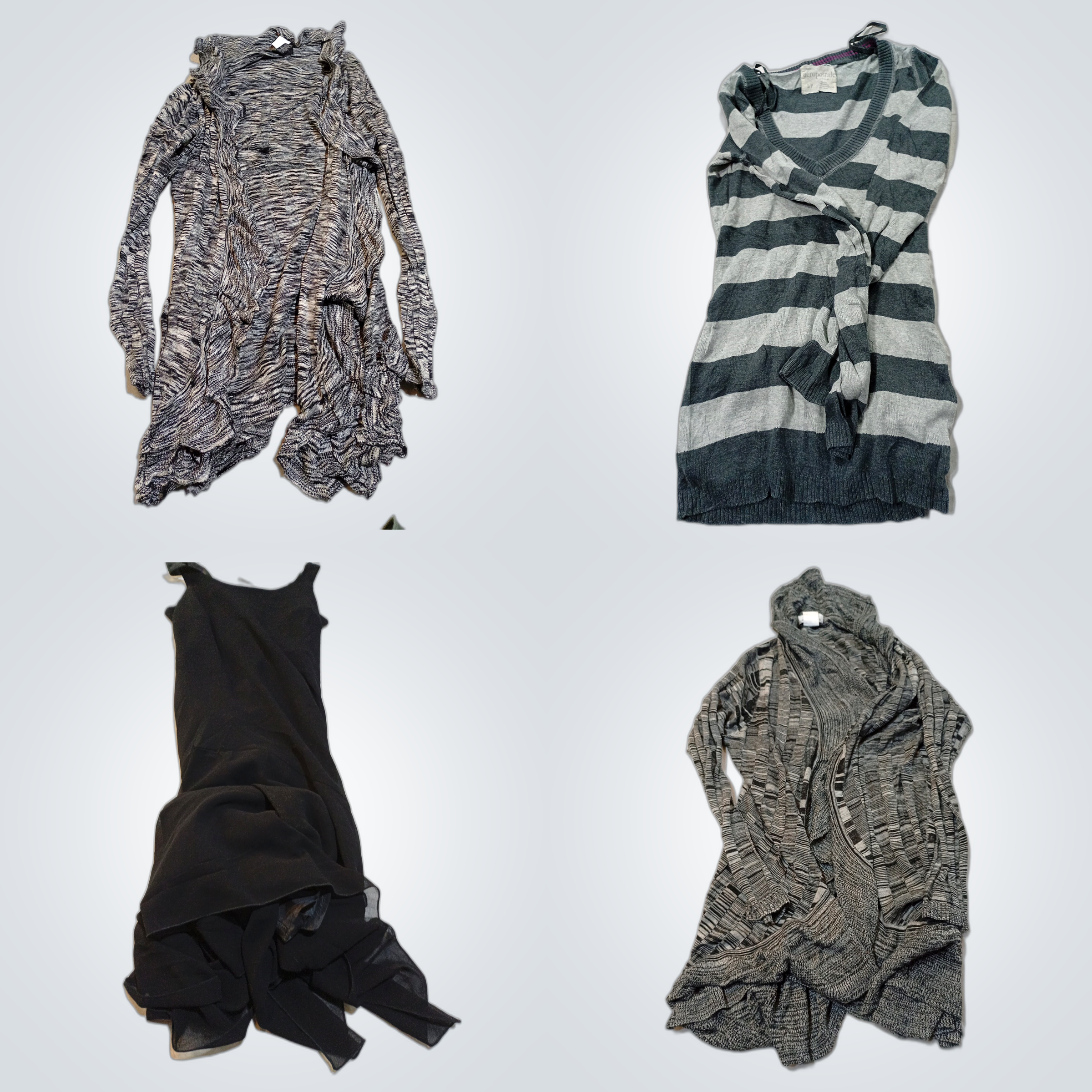 Paquete de falda y vestido de suéter de marcas des..