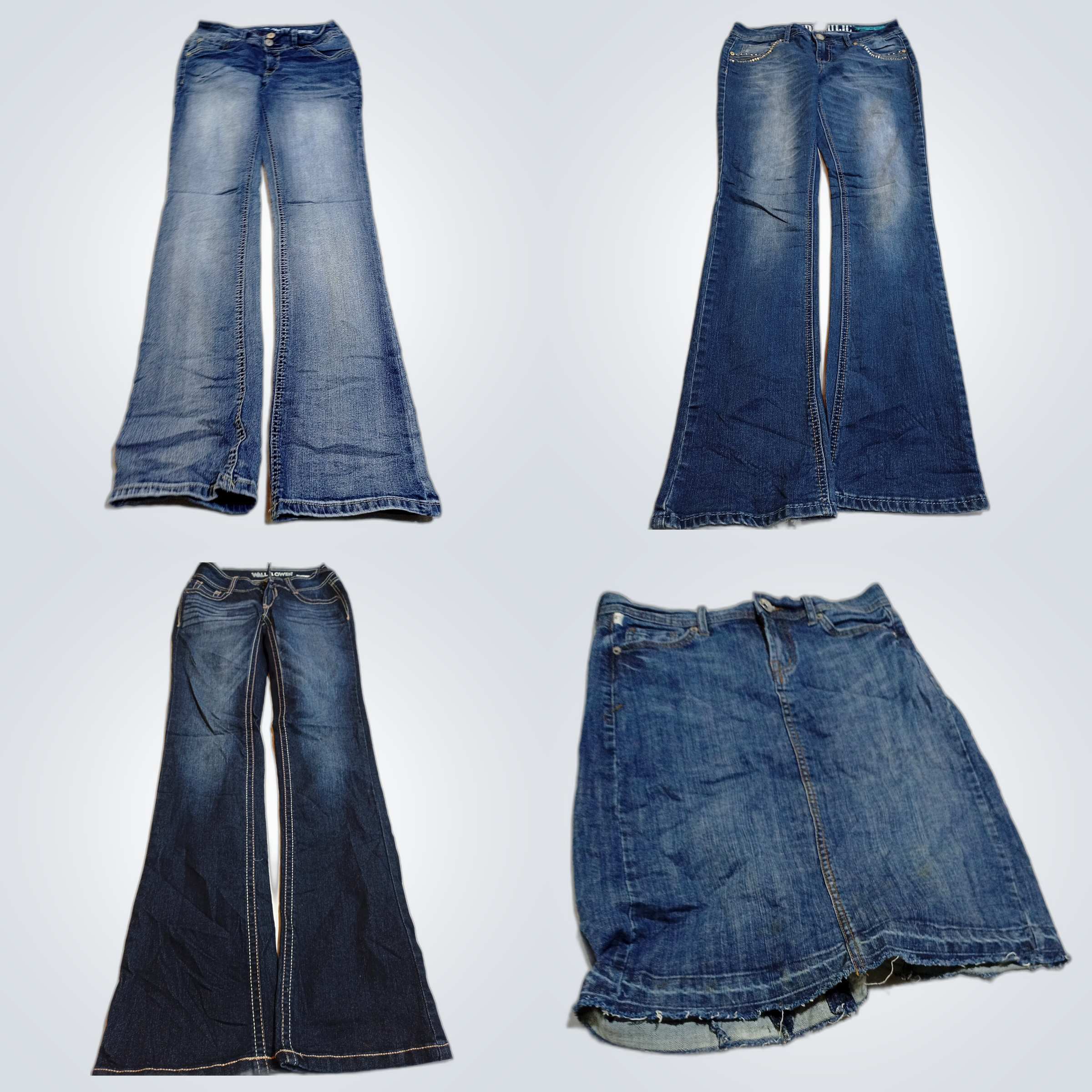 Pacchetto di Jeans Wallflower & Hydraulic Flare co..