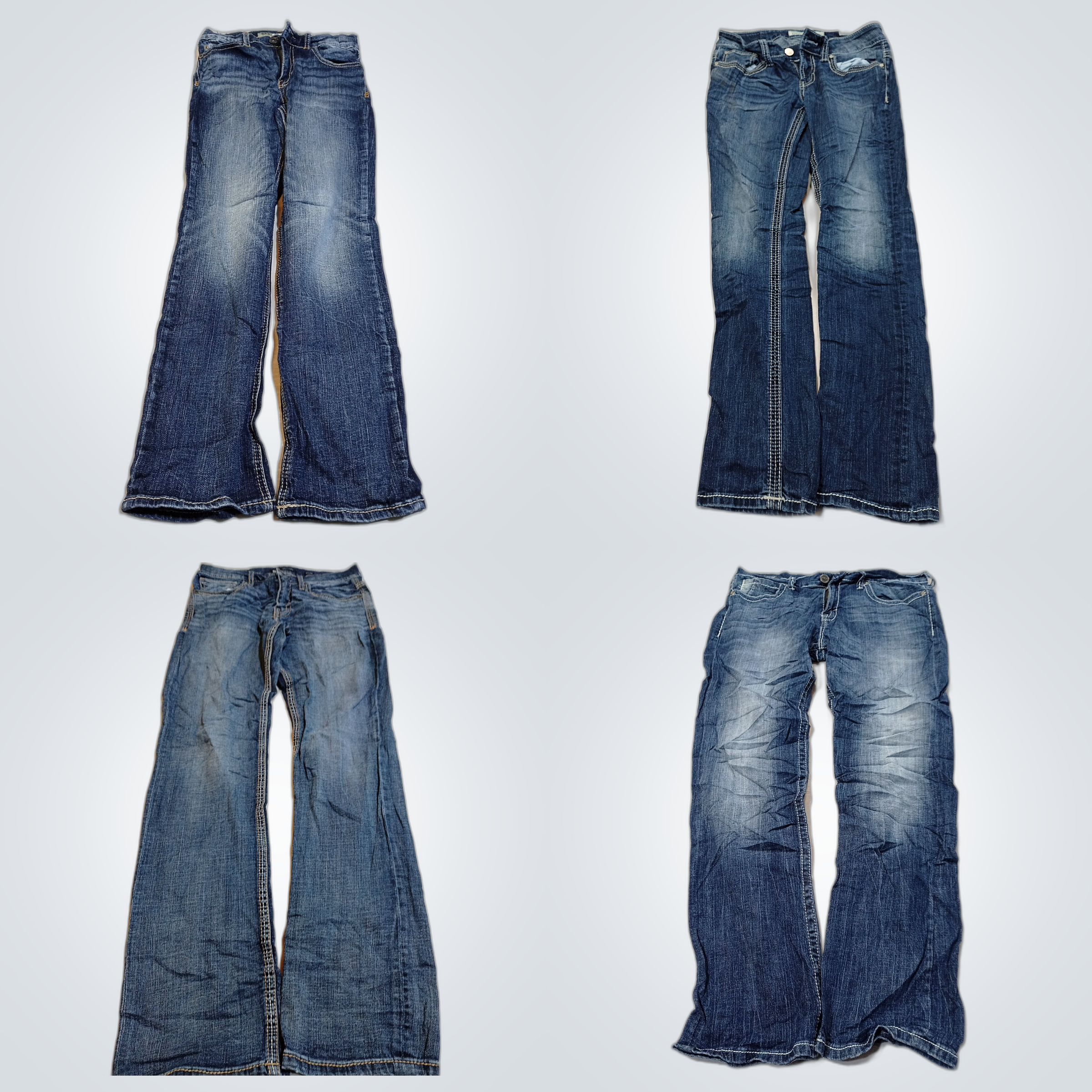BKE Bootcut Jeans Bundle - 10 Piece BKE Denim Lot