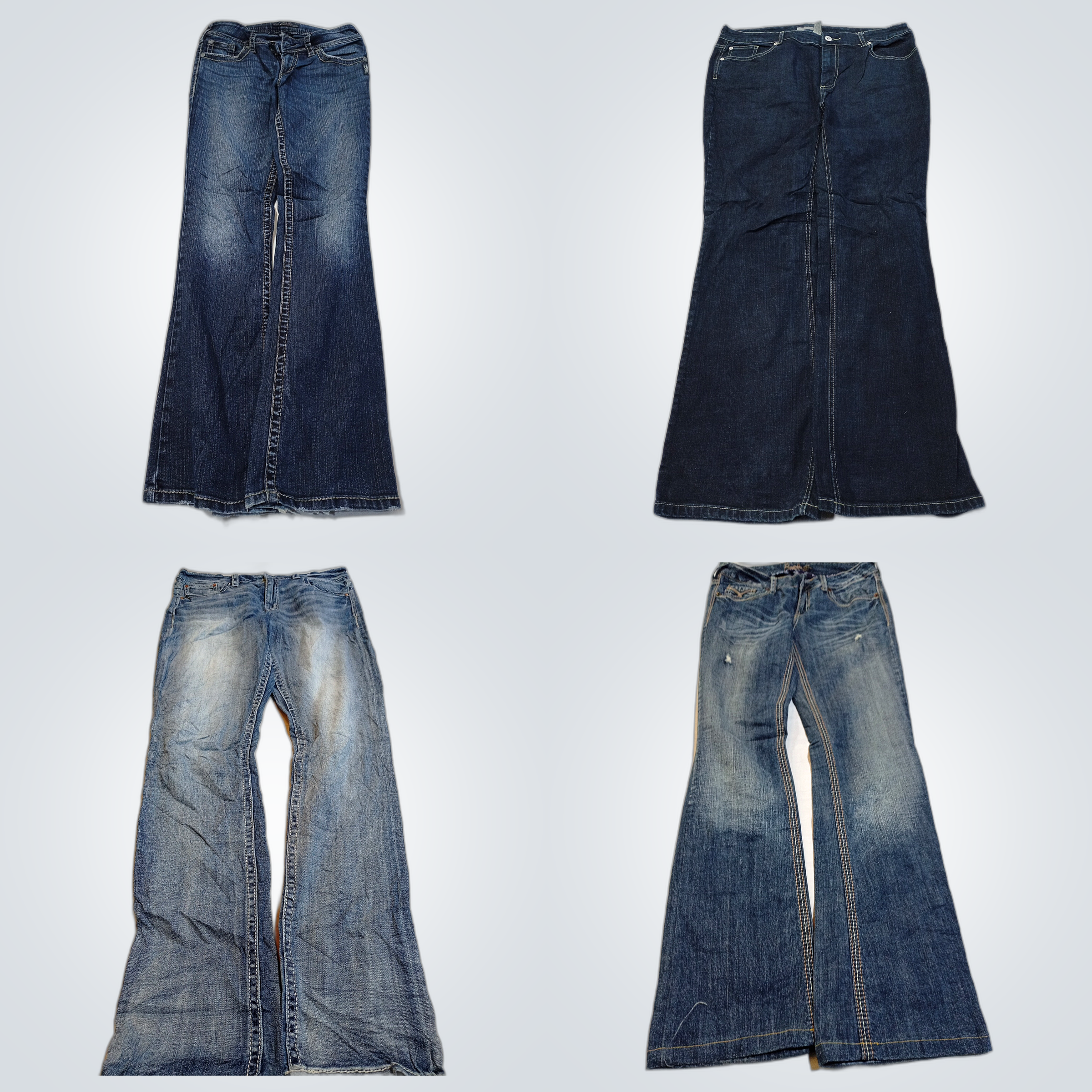 7 For All Mankind Flare Jeans Bundle - Lot de 10 p..