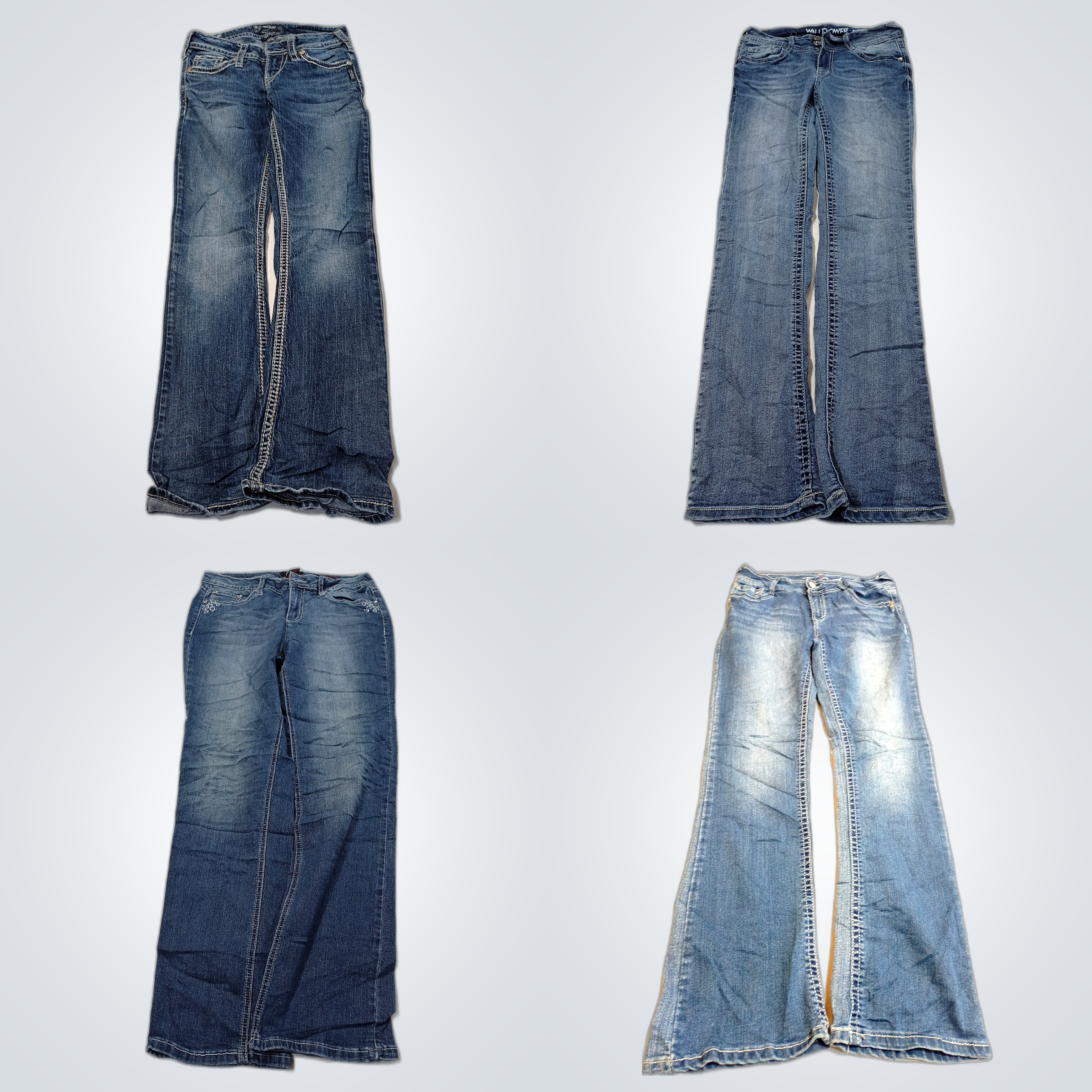 Gently Used Denim Bundle: Silk, Wallflower, Eevil ..