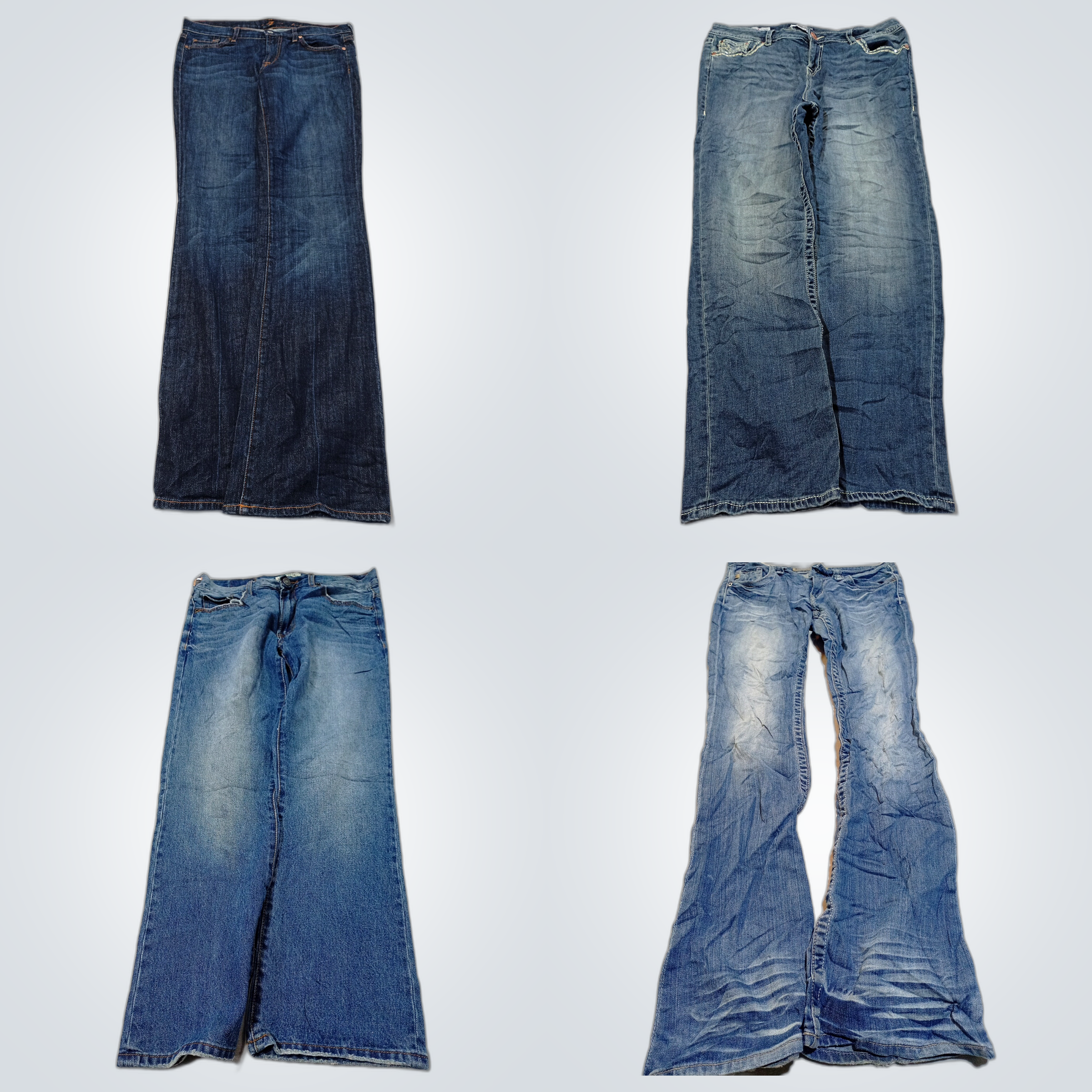 Gently Used Denim Bundle: 7 For All Mankind, Aerop..