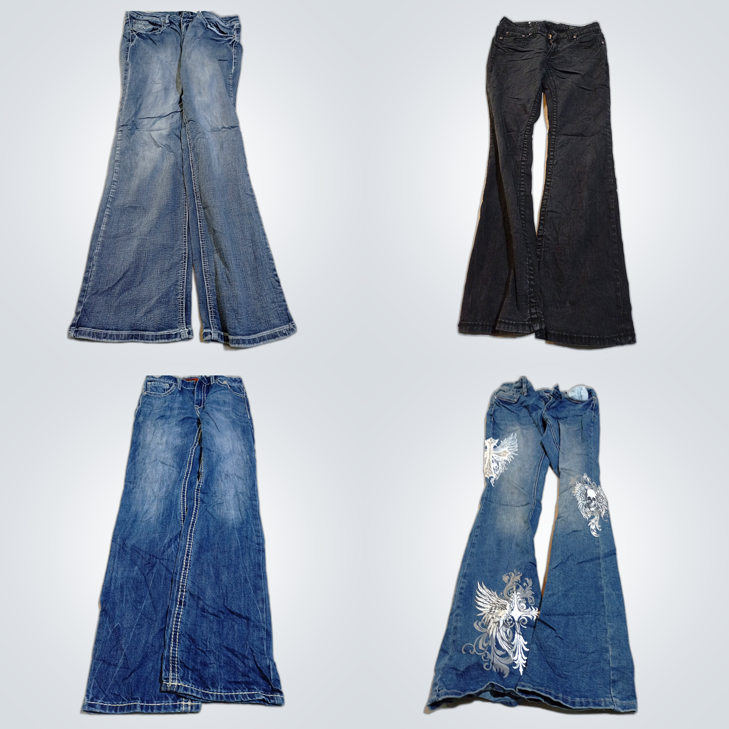 Gently Used Jeans Bundle - Earl, Rock & Roll, Hot ..