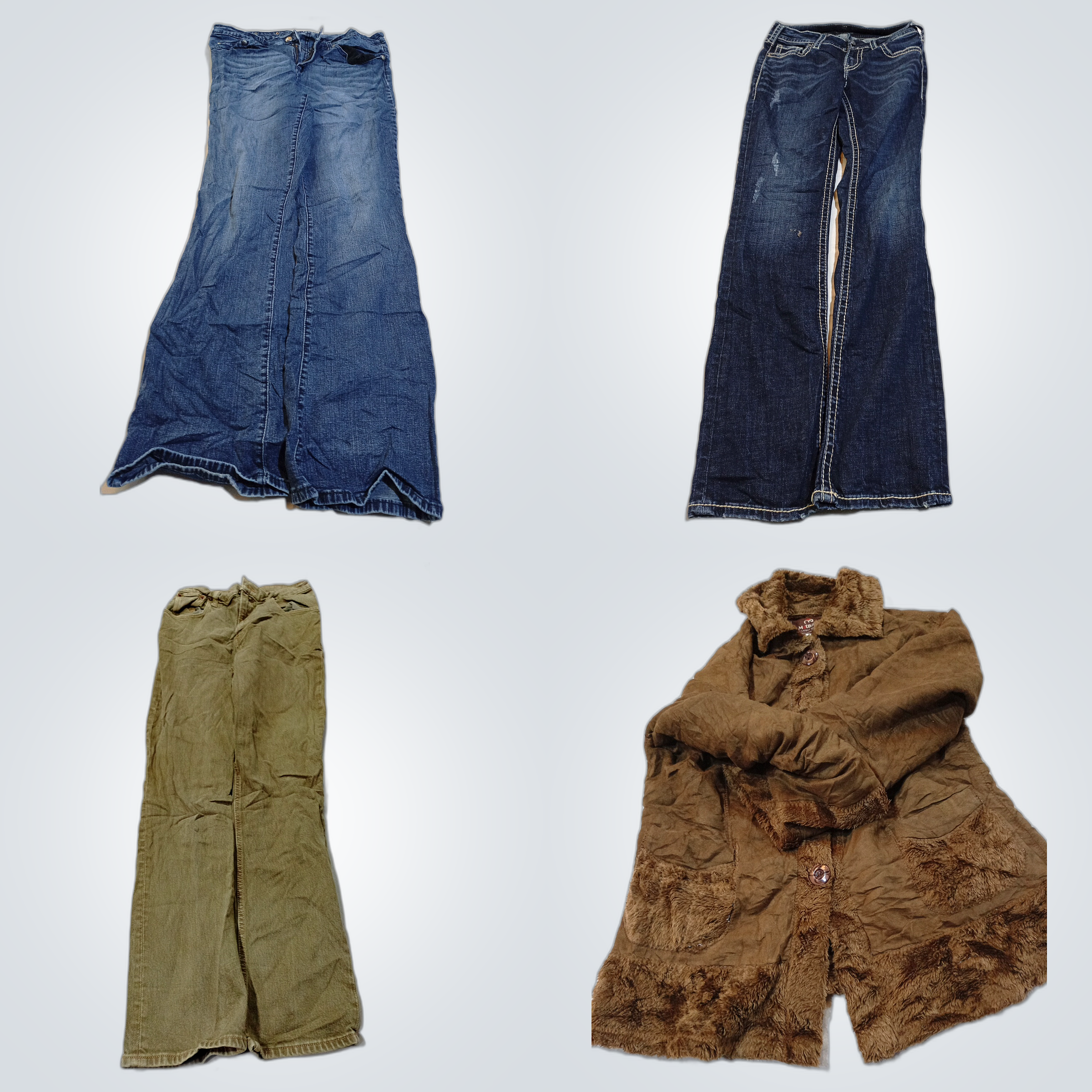 Gently Used Denim Bundle: Abercrombie & Fitch, Ari..