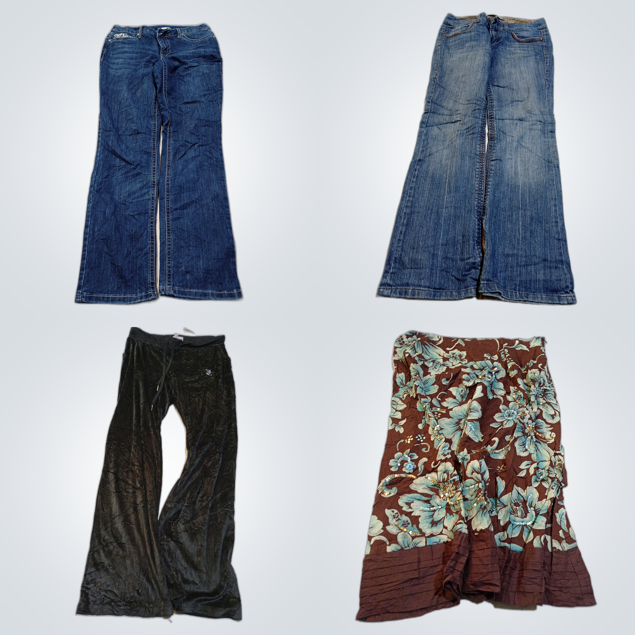 Pacote de Denim e Veludo Designer: 7 For All Manki..