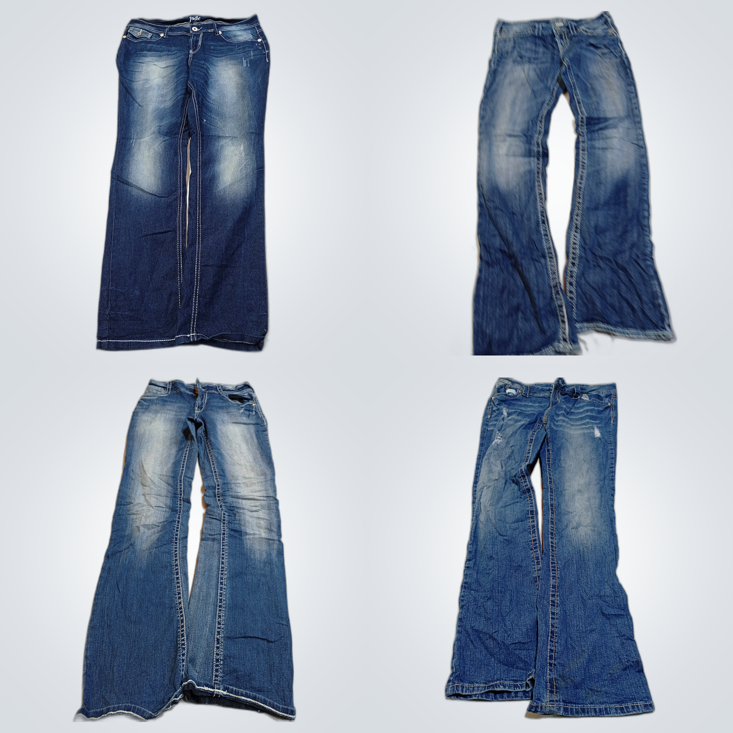 Gently Used Denim Bundle: Jade, Silver, Wrangler &..