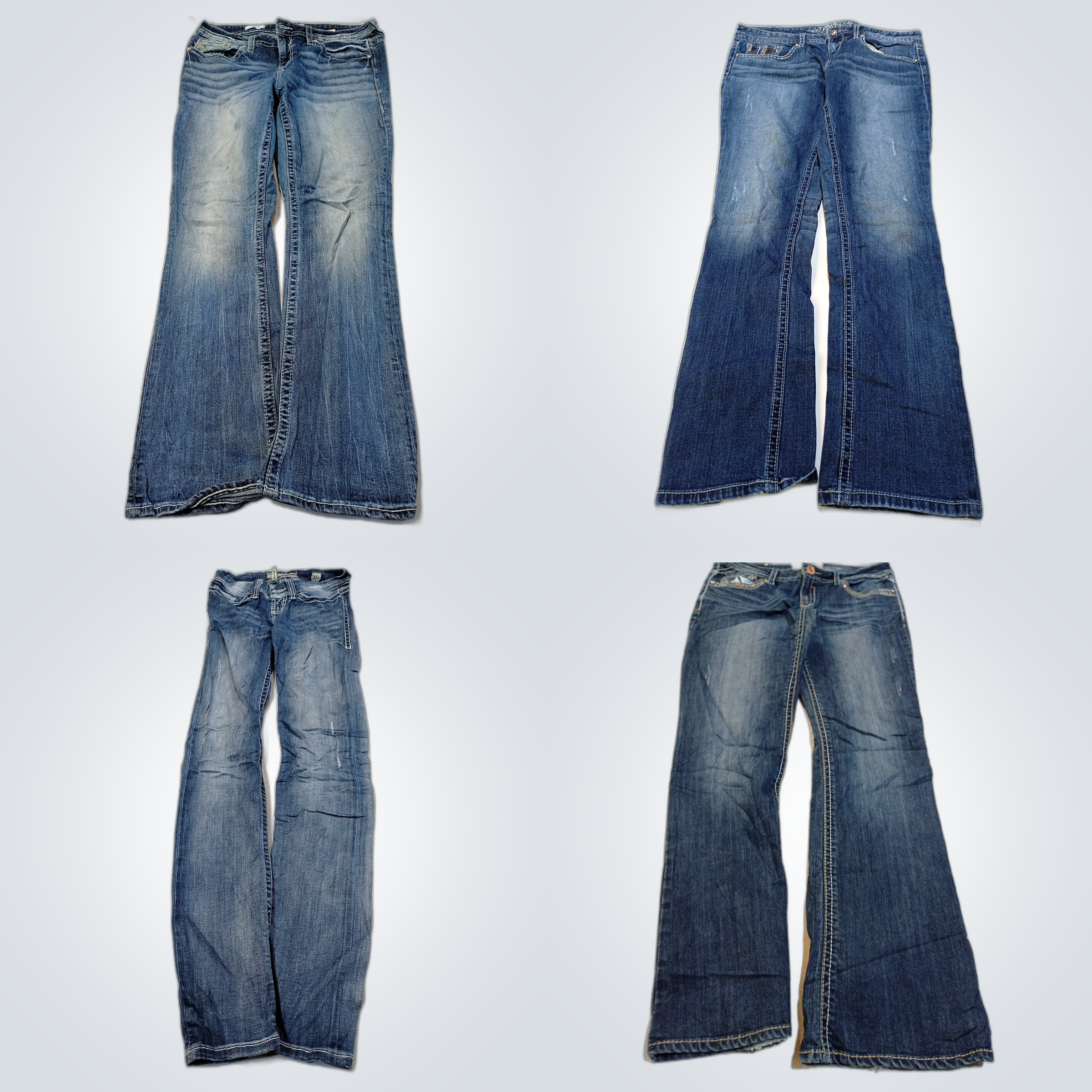 Vigoss, Maurie M, BKE Jeans Bundle - 7 Piece Denim..