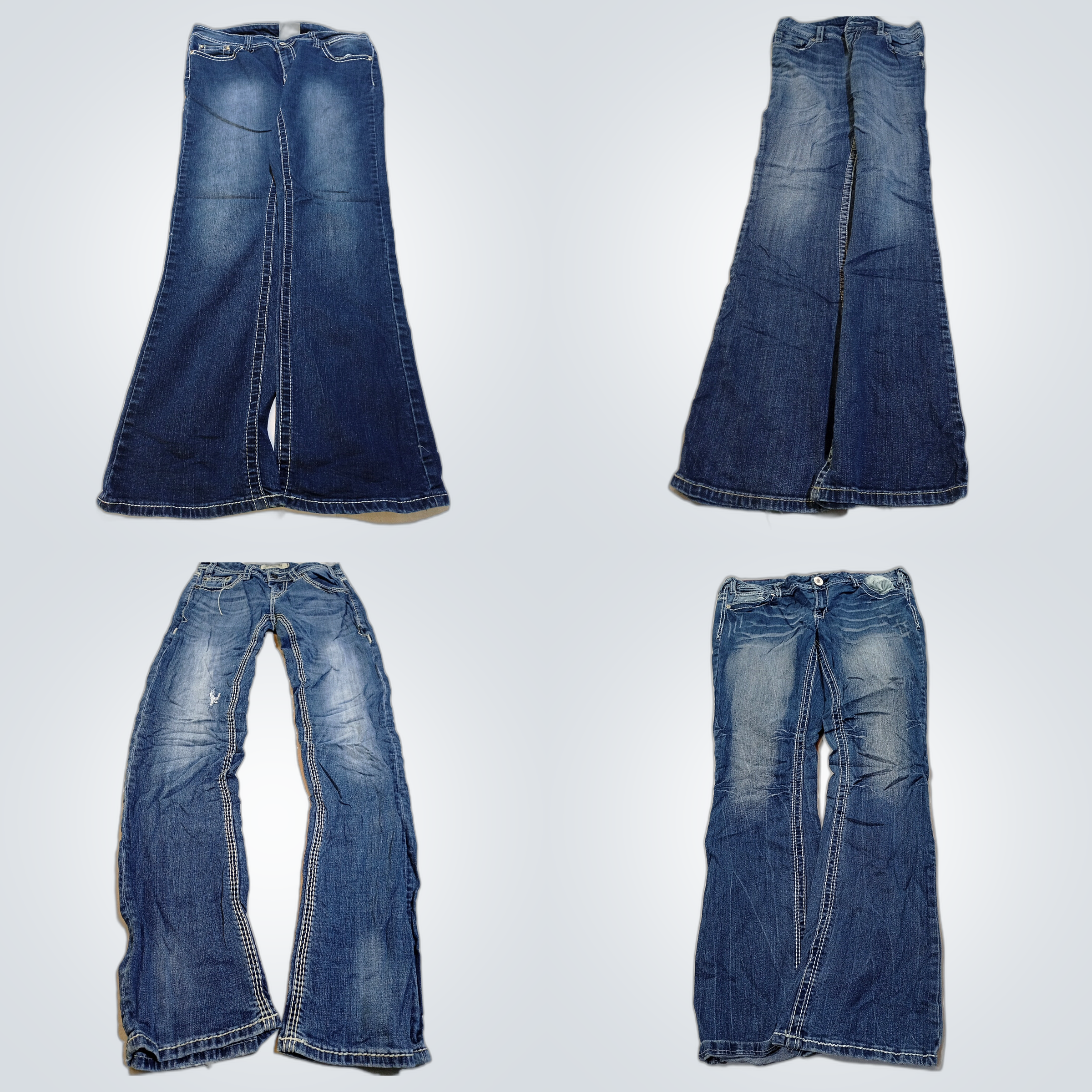 G•g & Rock & Republic Flare Jeans Bundle - 7 Piece..