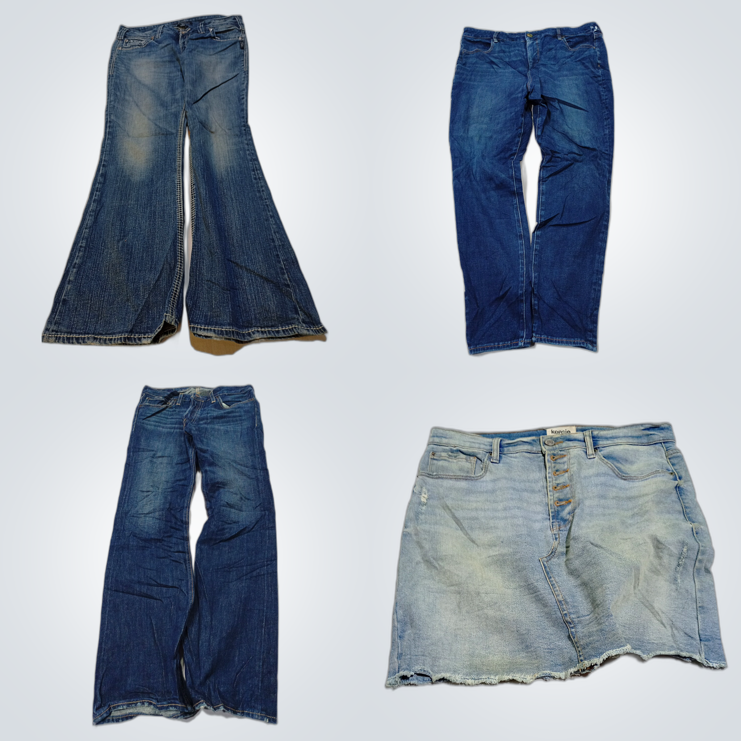 Sanft gebrauchte Denim-Bündel: Suki, American Eagl..