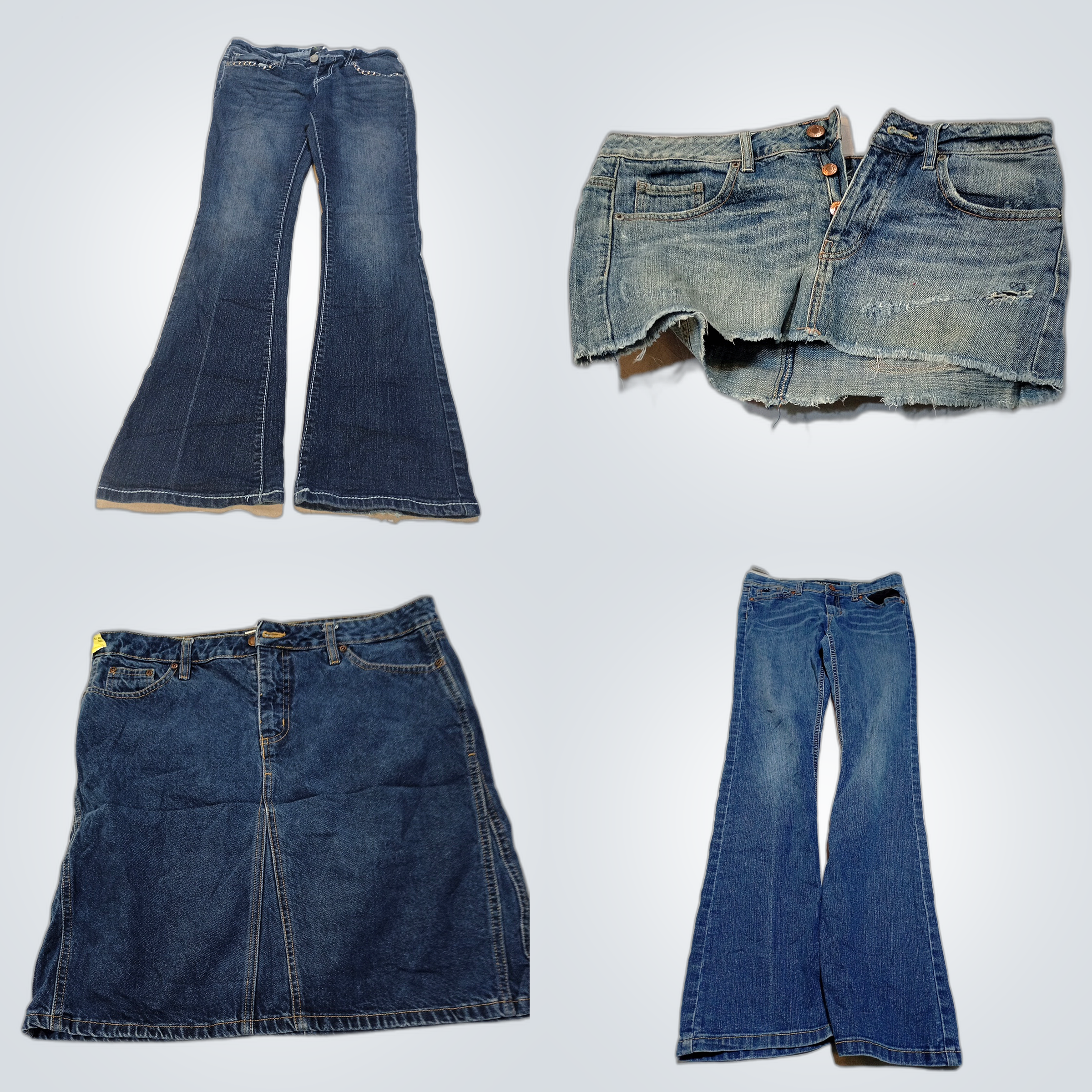Pacchetto Denim: 7 For All Mankind, American Eagle..