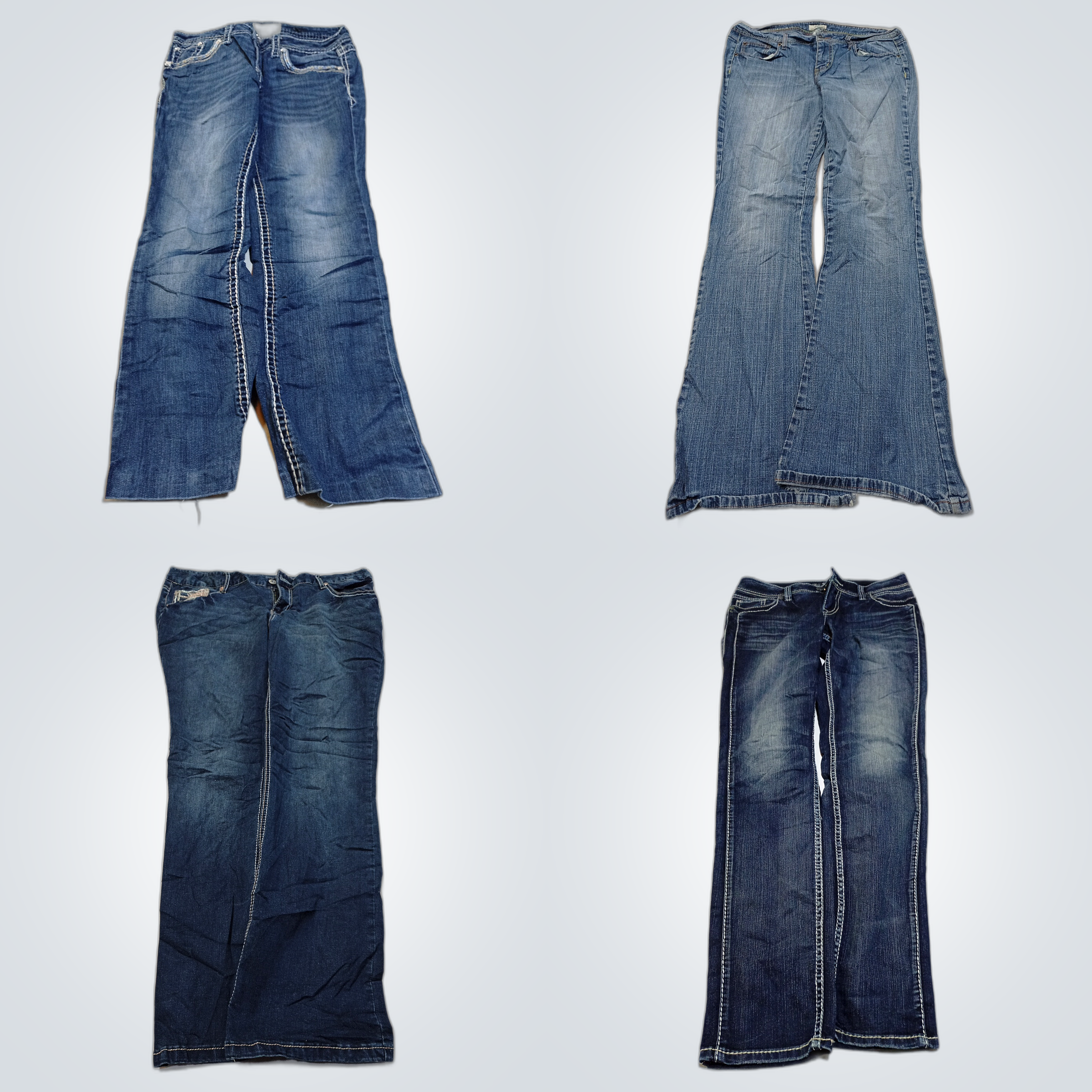 7 For All Mankind & More Denim Jeans Bundle Flare ..