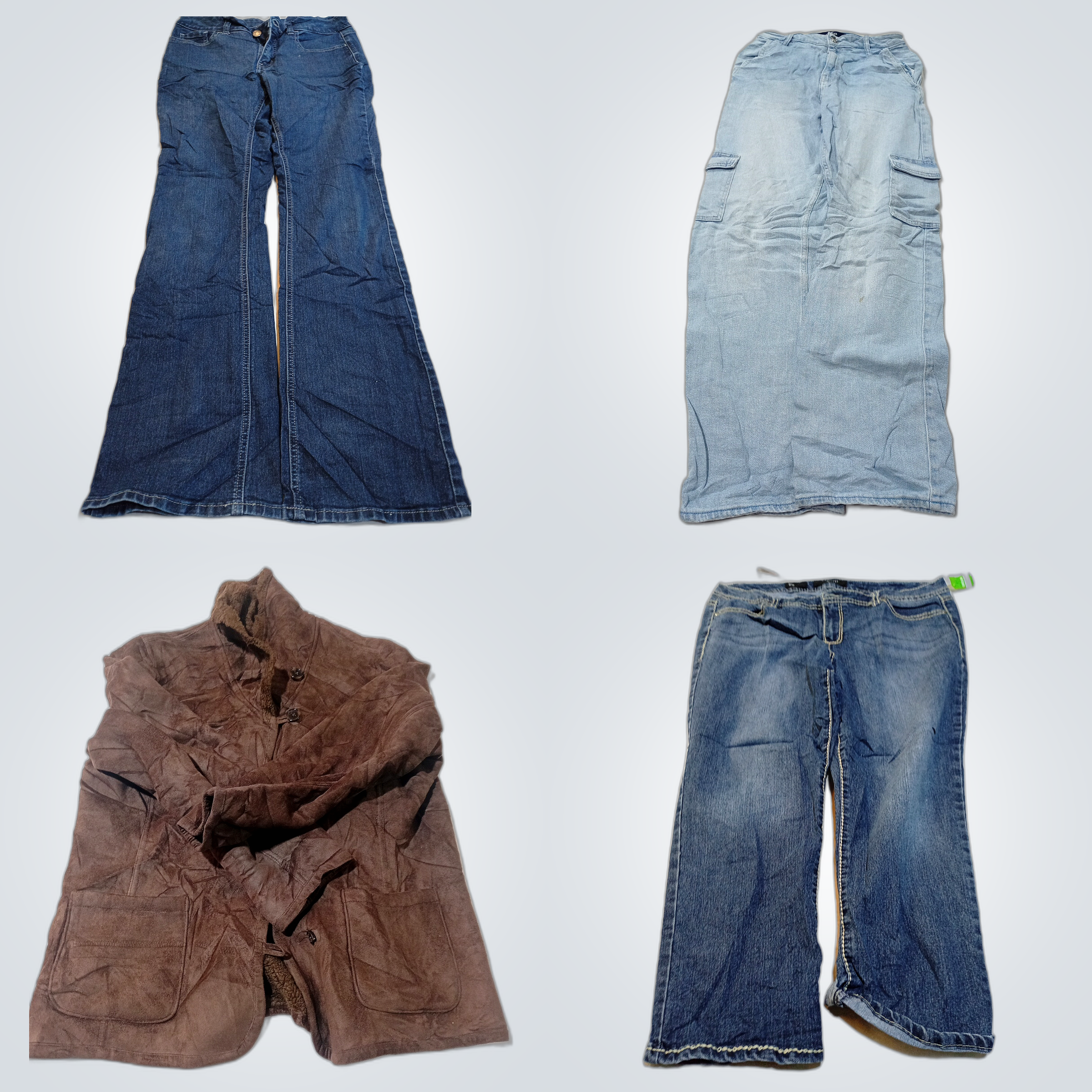 Paquete de moda ligeramente usado: Hollister, Land..