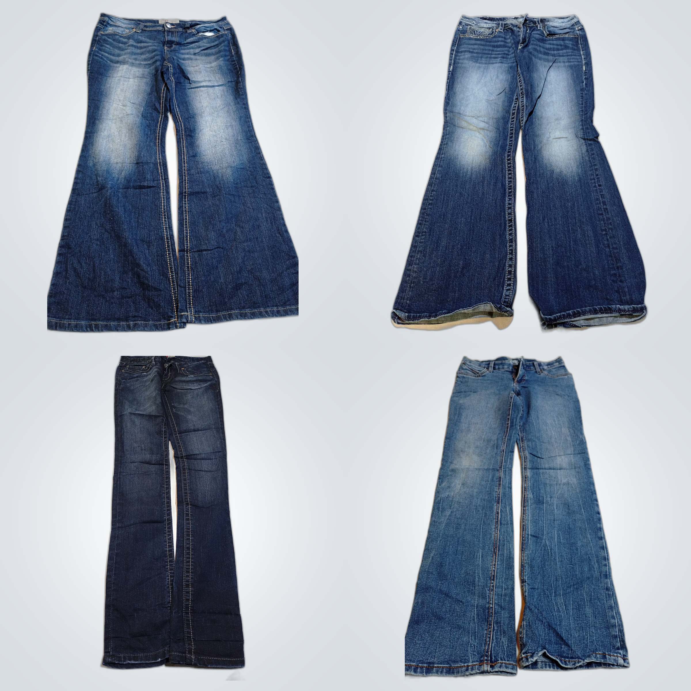 7 For All Mankind Vigoss Wrangler Jeans Paquete 7 ..