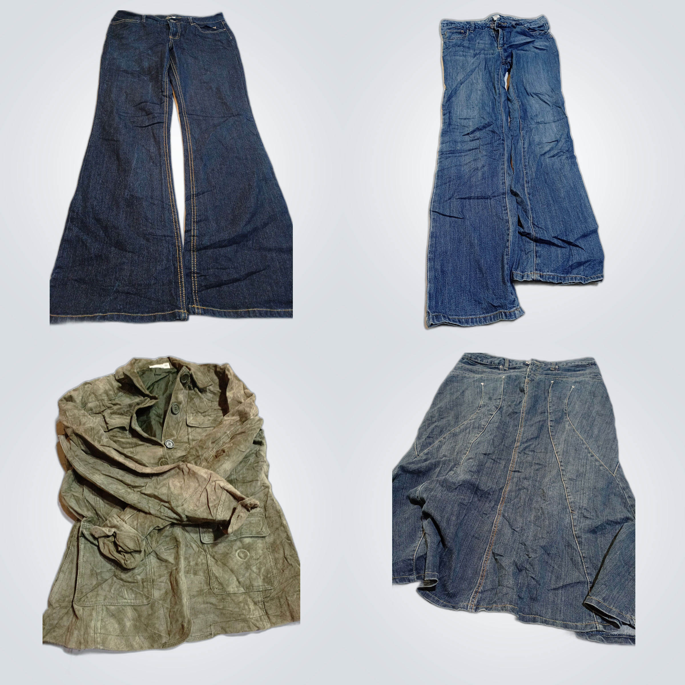 「セントジョンズベイ＆カーハートデニムスカートバンドル - フラージーンズ、ボノボス＆その他」
