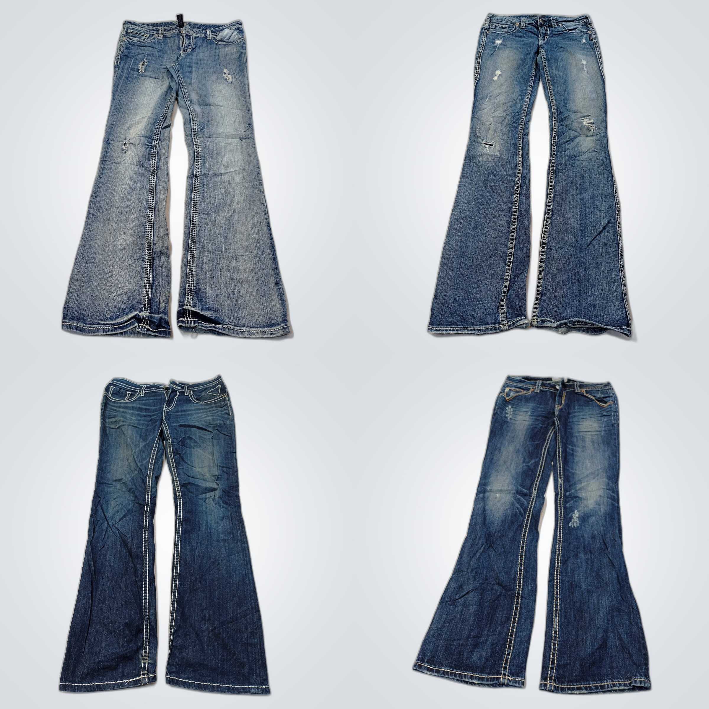7 For All Mankind Flare Jeans Bundle of 10