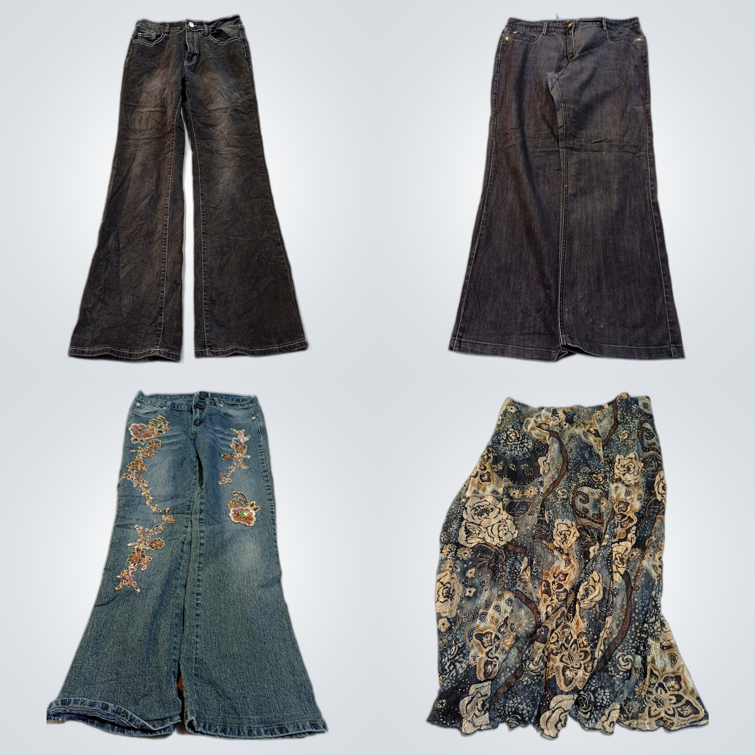 Bundle di Flare Jeans e Gonne Midi - DKNY, Punt Ro..