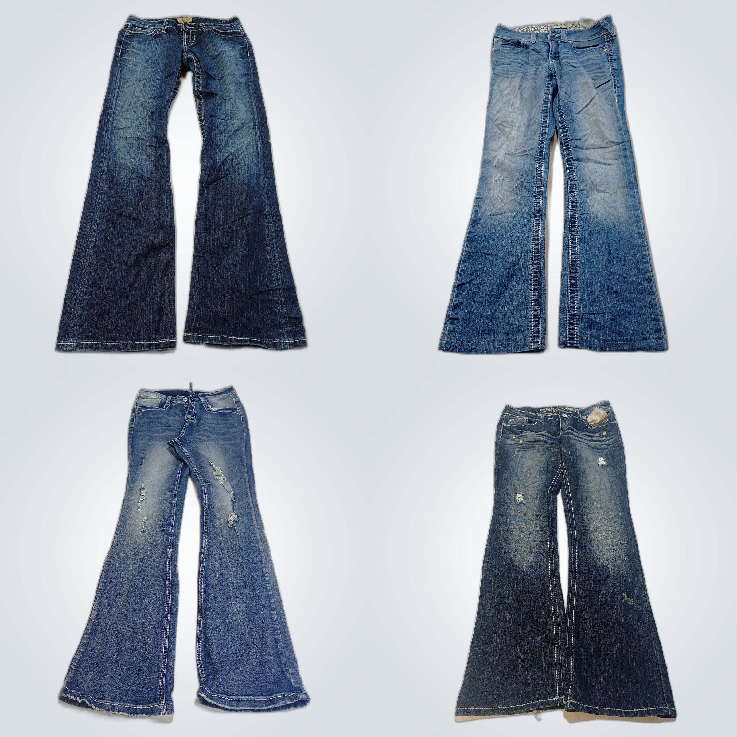 Sanft gebrauchte Denim-Bündel: BKE, Ariat, YMI & w..