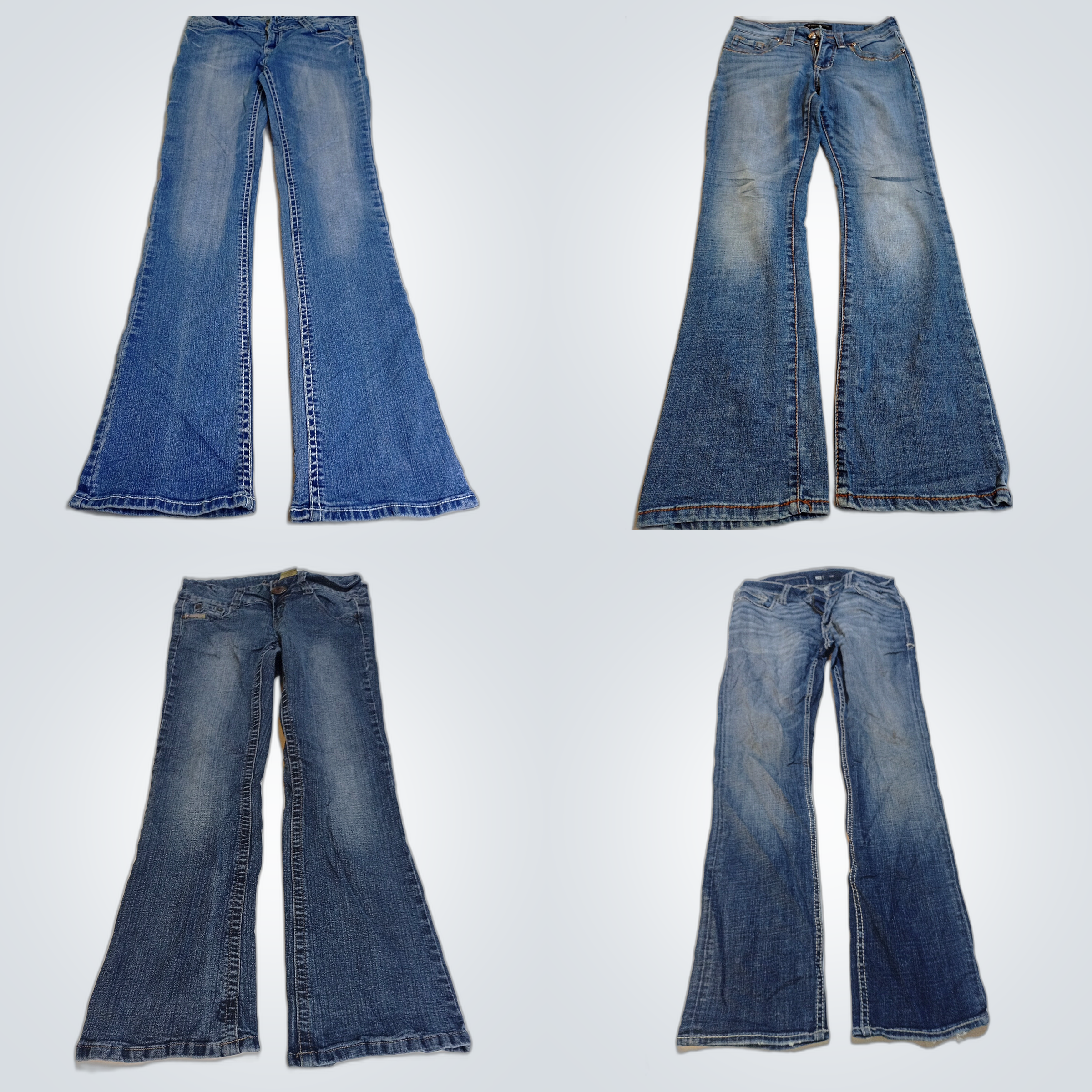 Pacchetto di Denim Leggermente Usato: Lee, Wallflo..