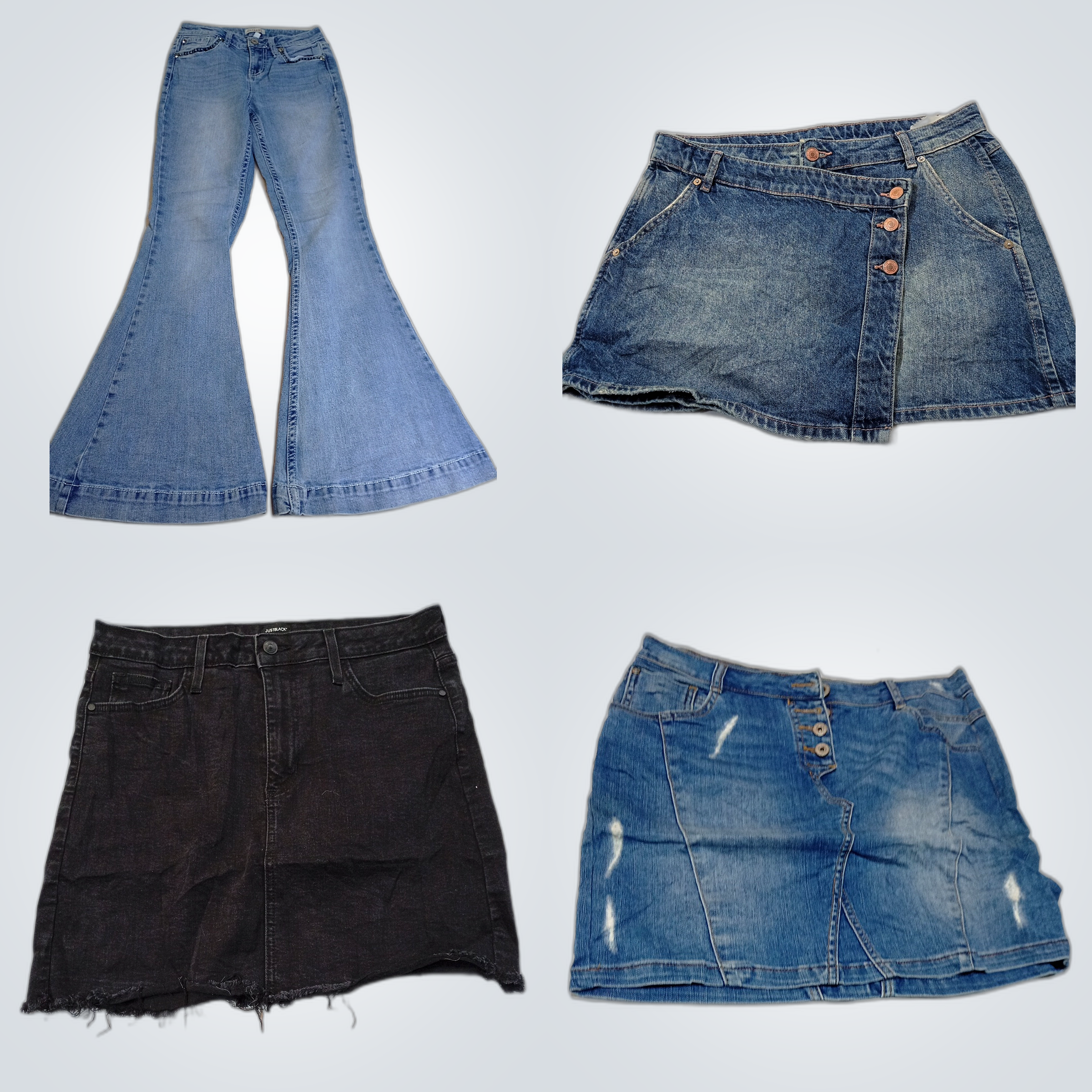 Conjunto de Falda de Mezclilla y Jeans - Shyanna, ..