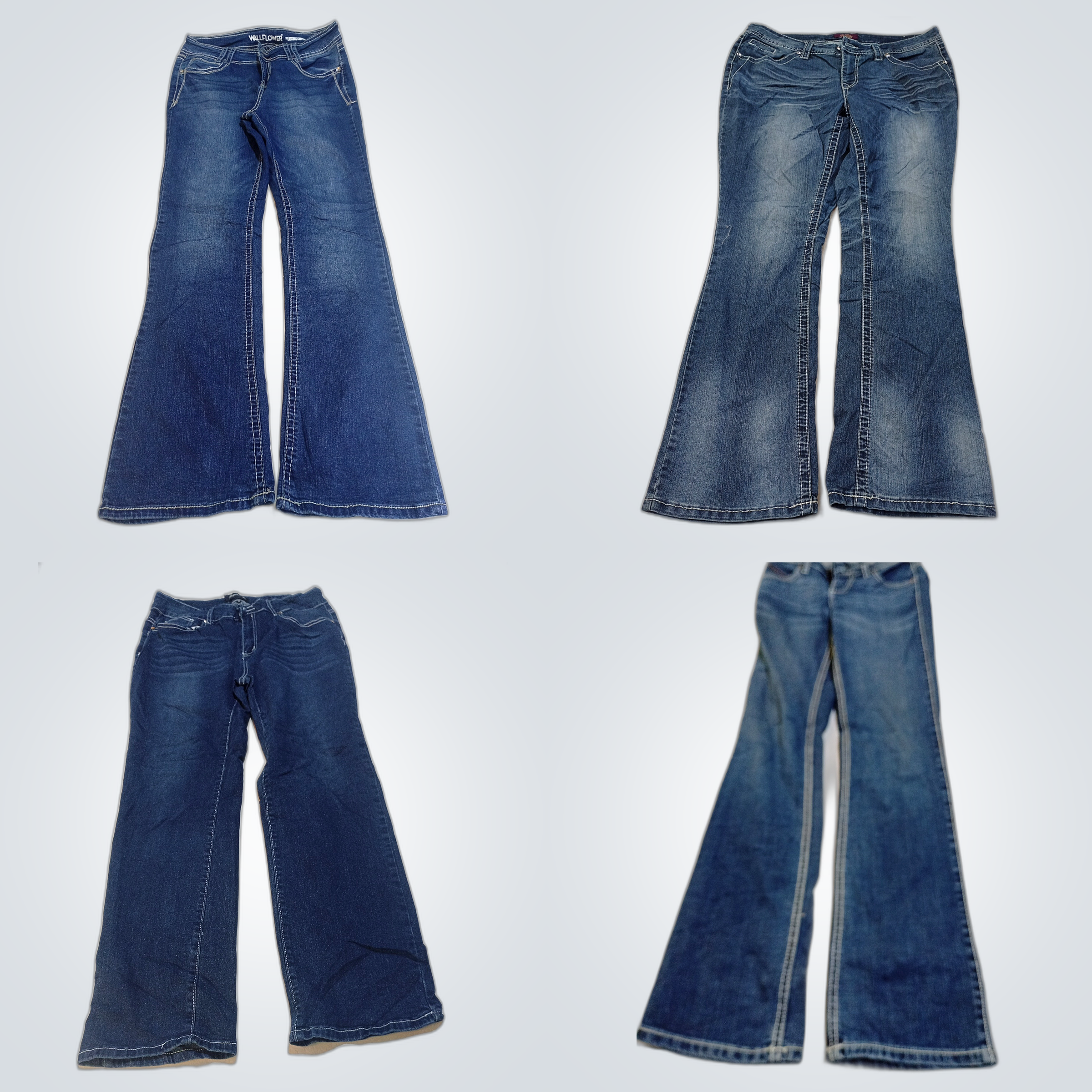 Paquet de denim légèrement utilisé : Wallflower, R..