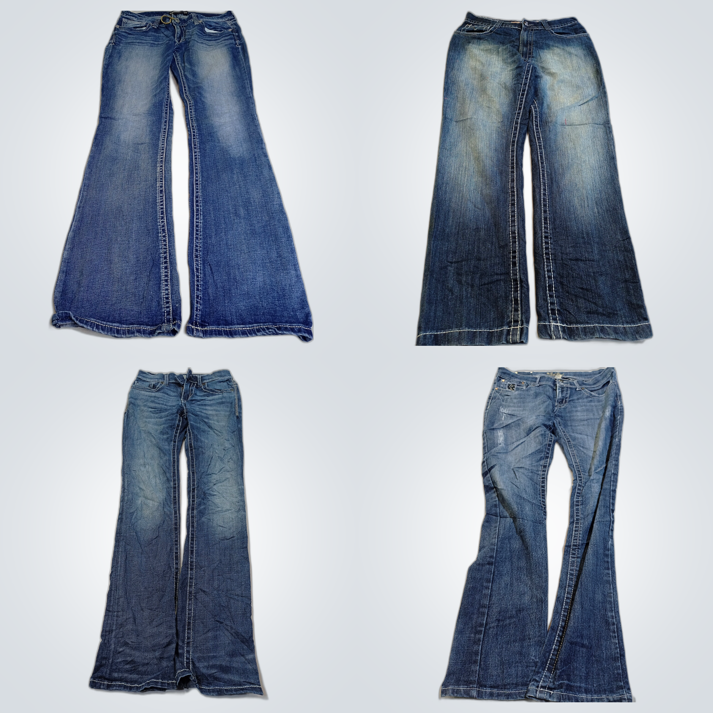 GKE, Wrangler & Express Jeans Bundle - 7 Piece Boo..