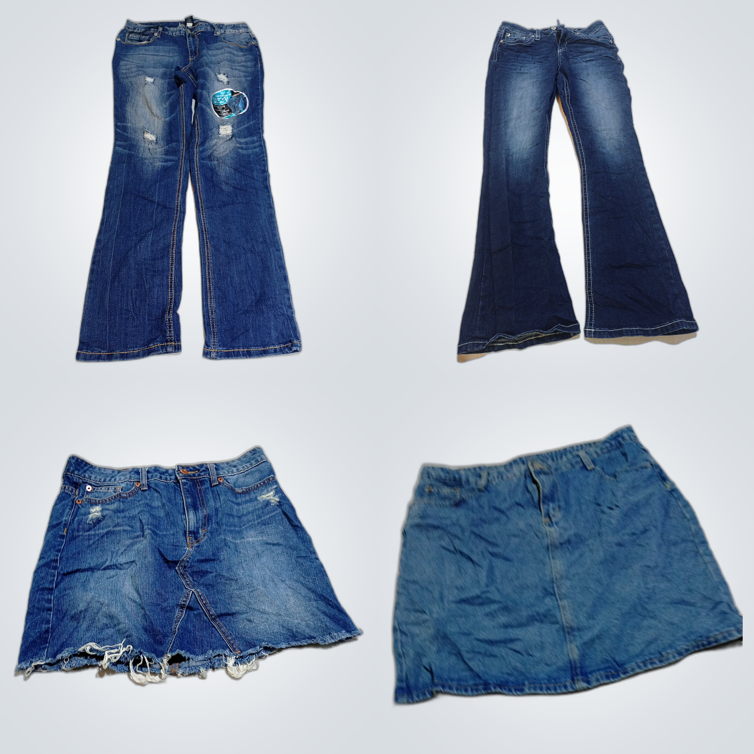 7 For All Mankind, Gap, Wrangler Denim Bundle - Je..