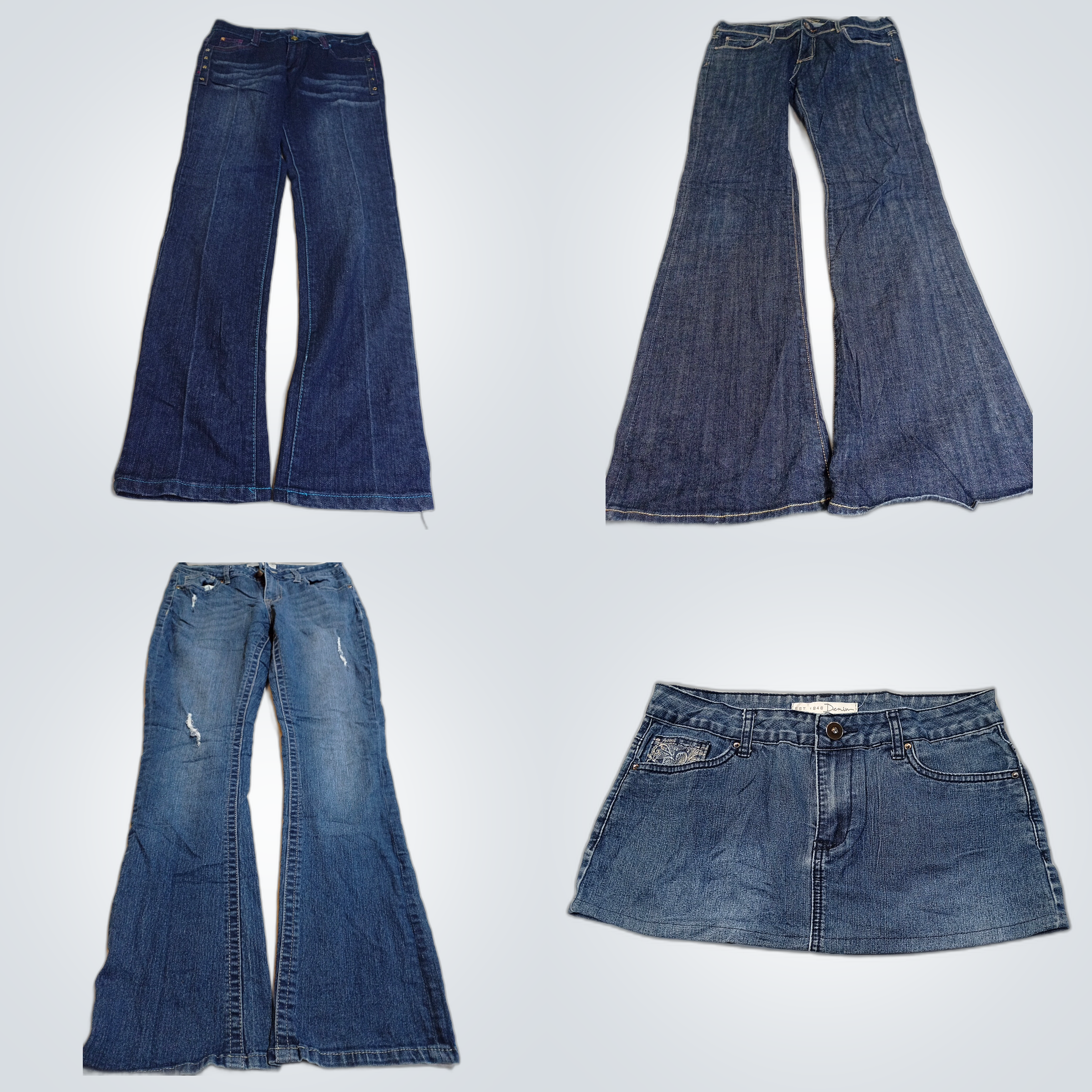 Lot de denim légèrement utilisé : Old Skool, 7 For..