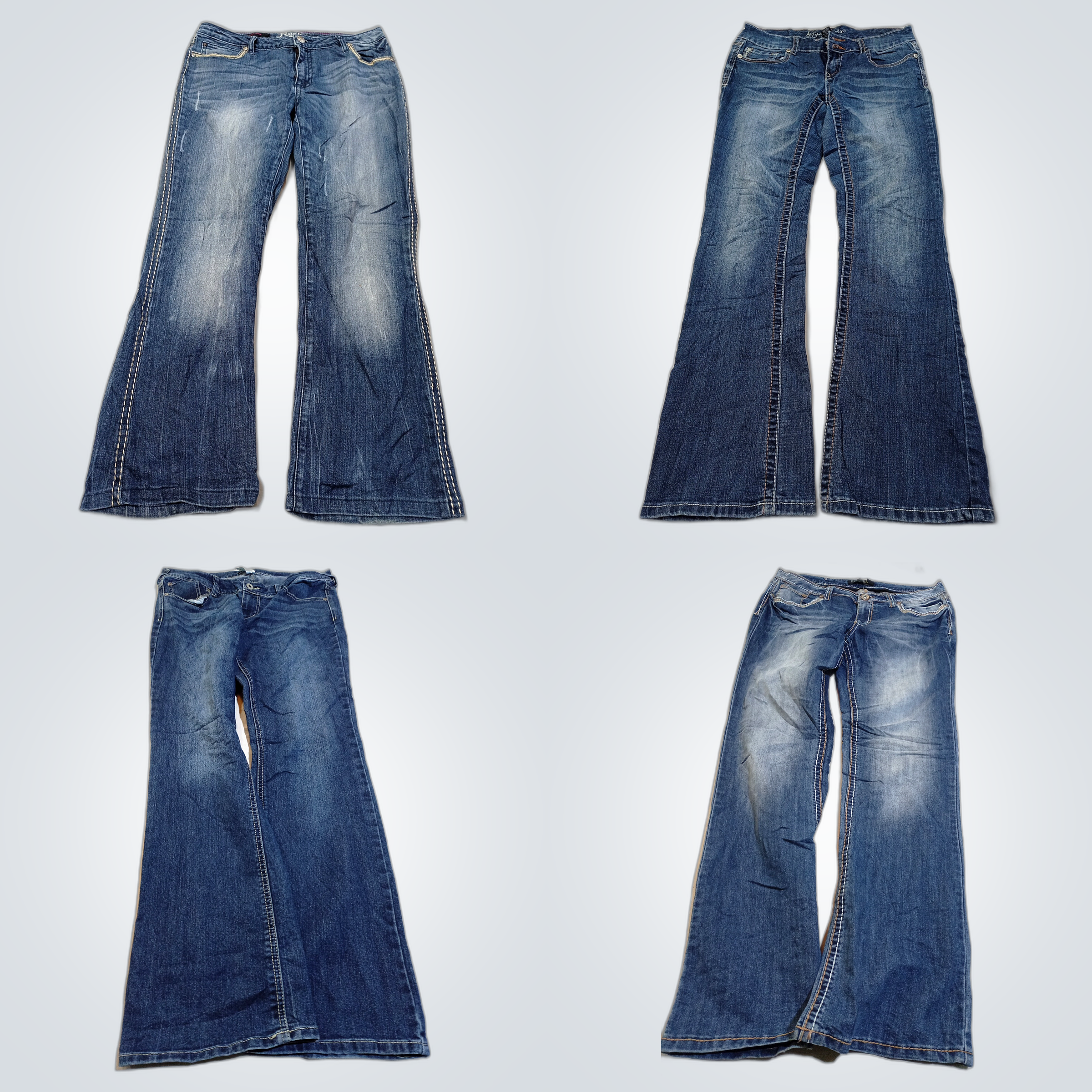 Pacchetto di Jeans Usati Con Cura: Wrangler, Affli..