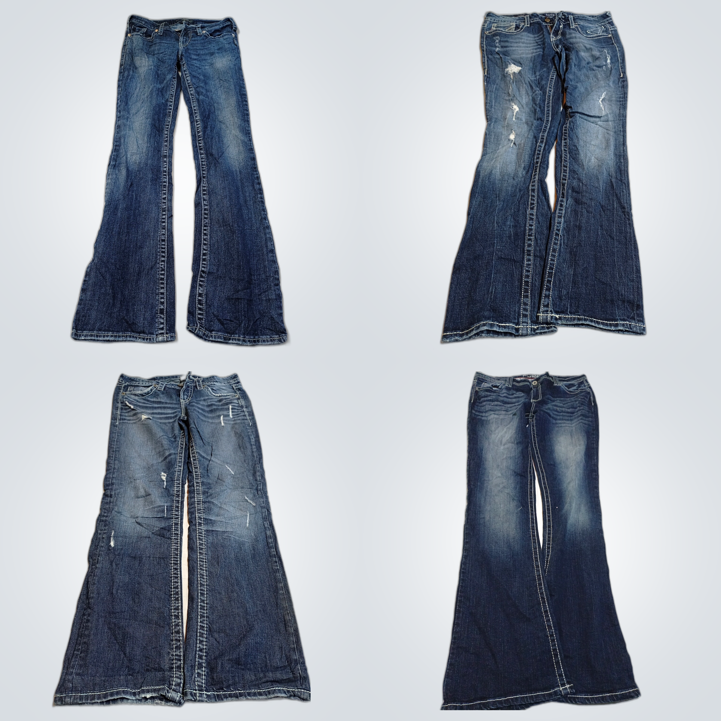 7 For All Mankind Bootcut Jeans Bundle - 10 Piece ..