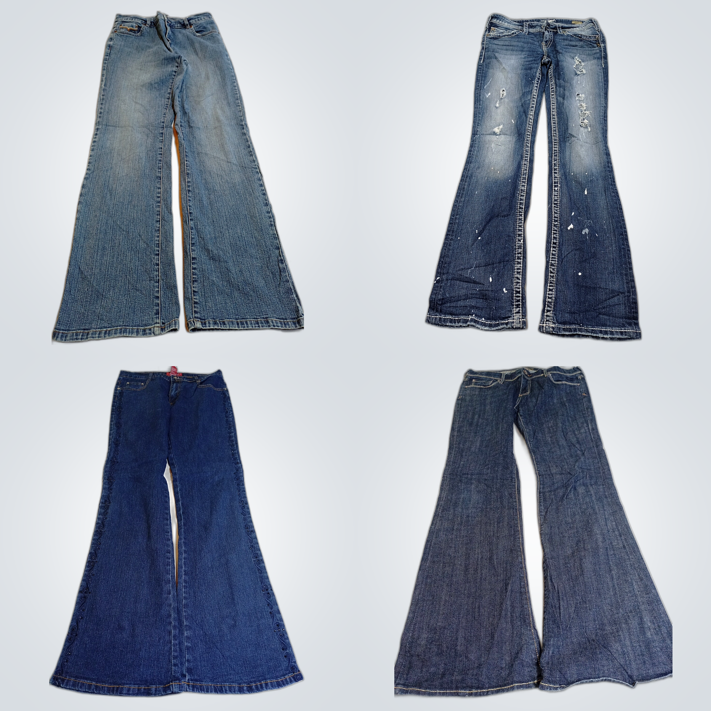 7 For All Mankind Flare Jeans Bundle of 10