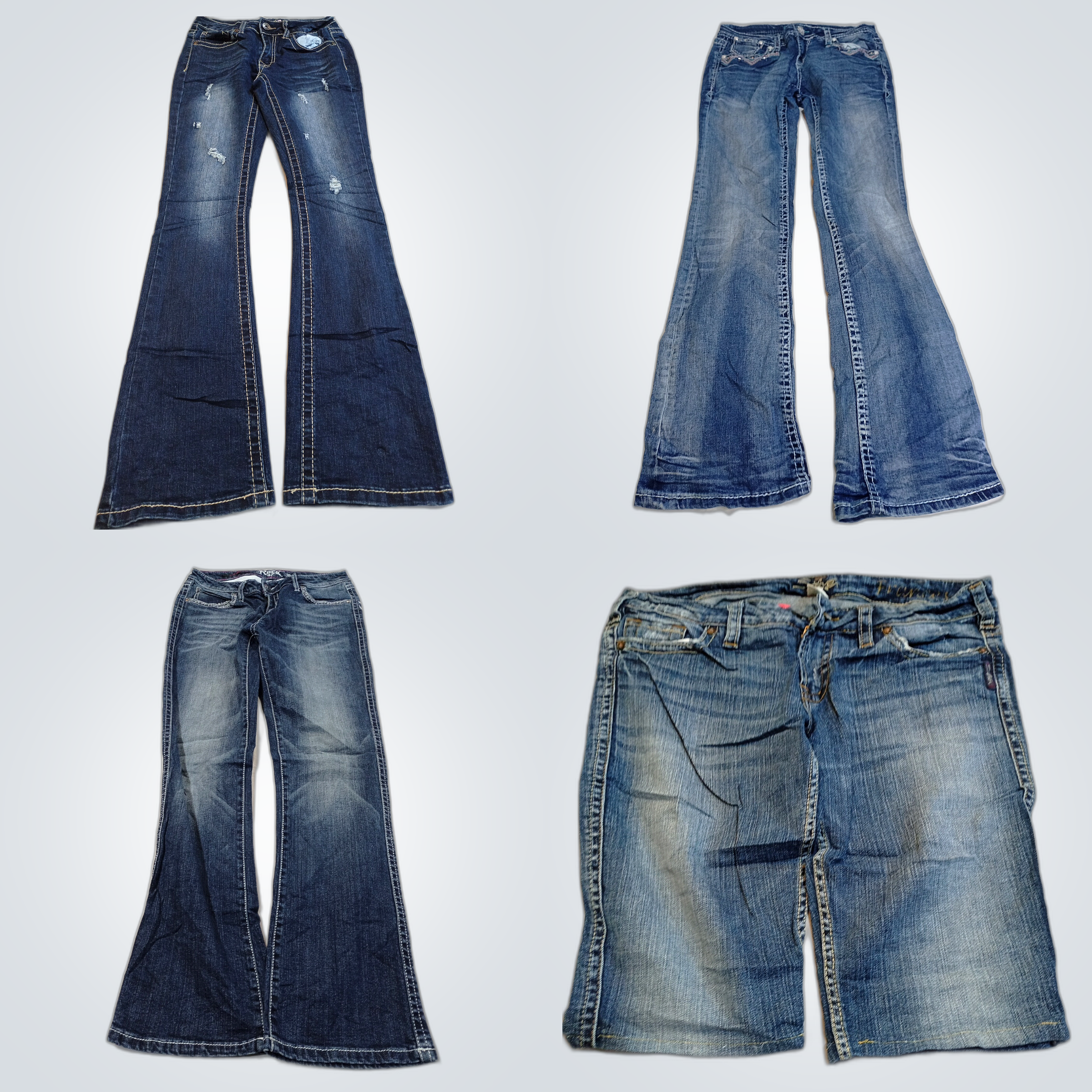 Flare Jeans Bundle: True Religion, Rock Revival, H..