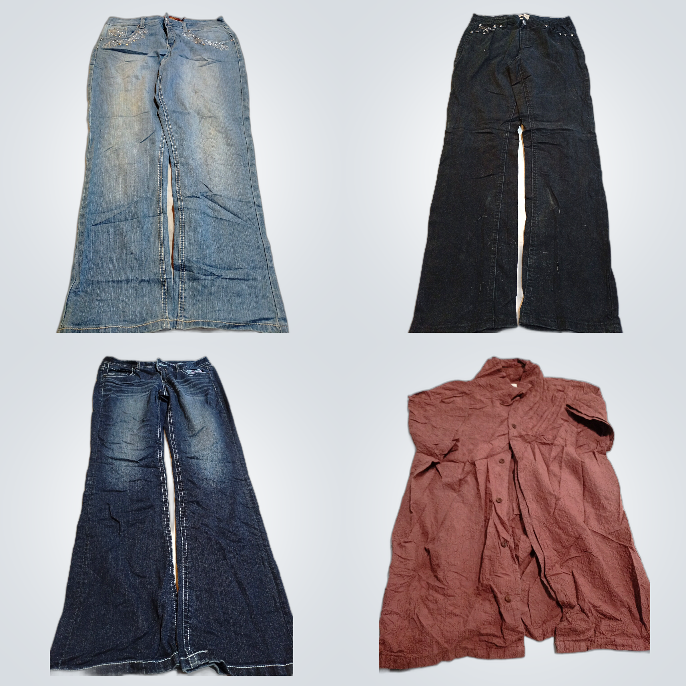 Paquete de Denim Suave Usado: Maurices, Aeropostal..