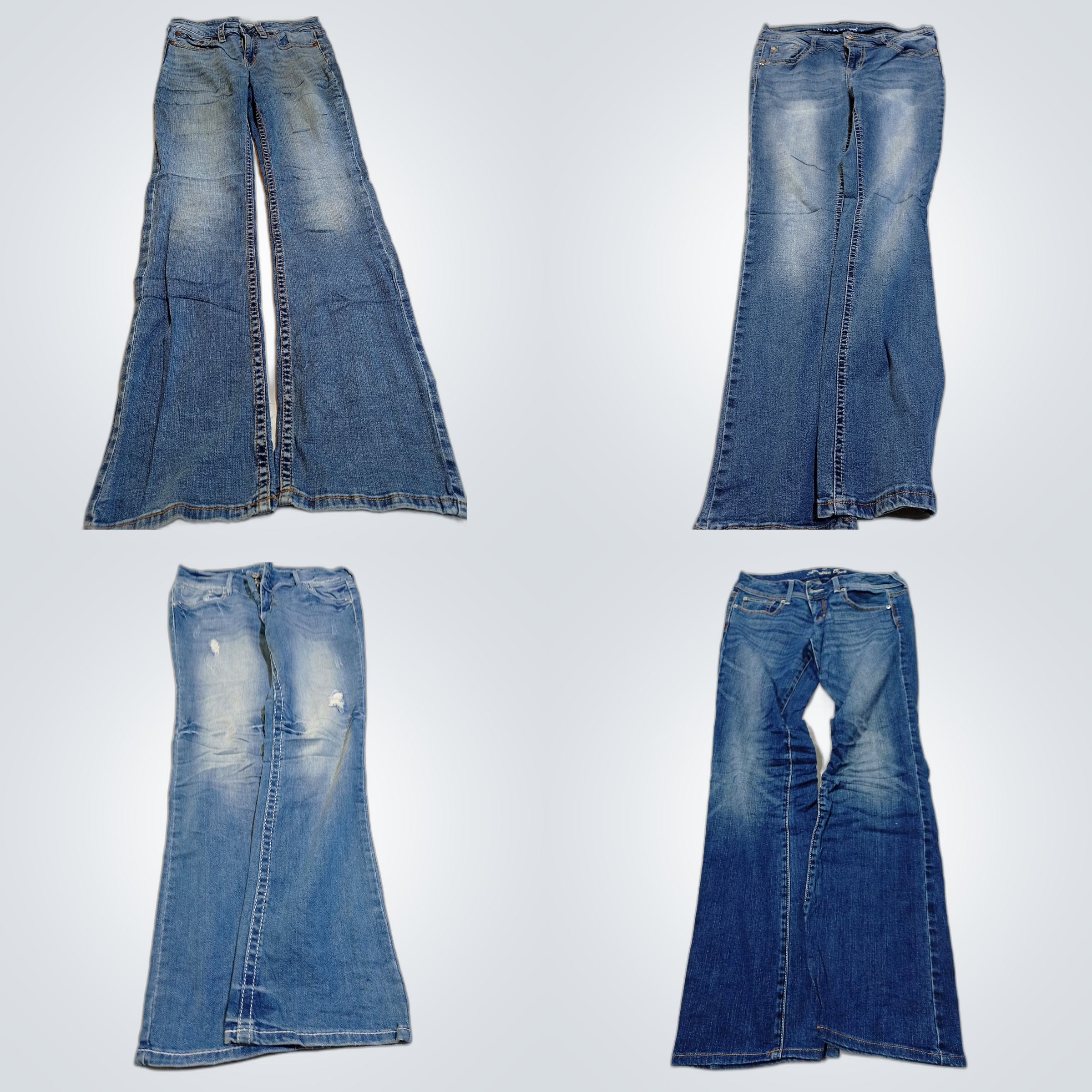 Paquete de denim ligeramente usado: Shyanne, Ameri..