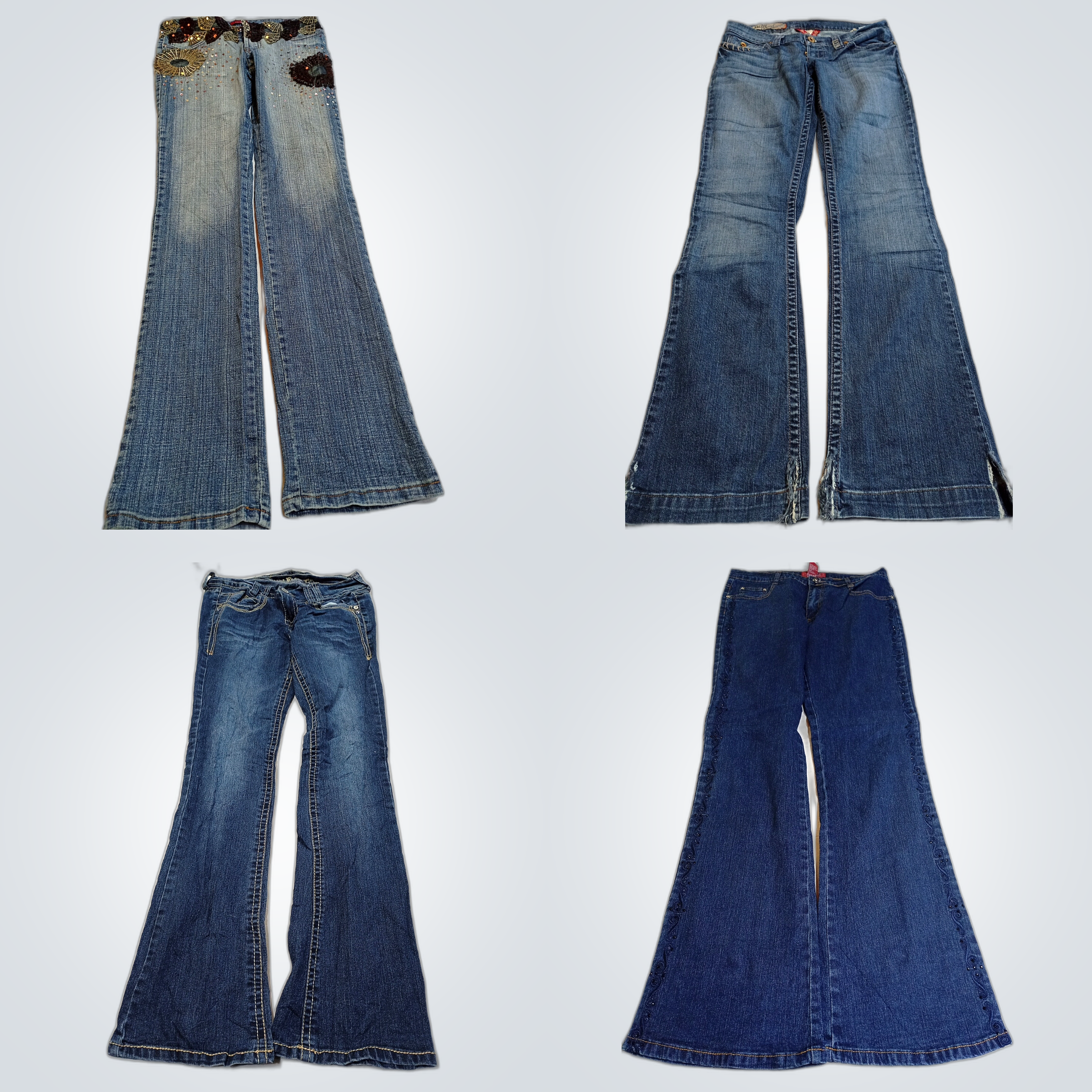 Pacote de Denim Levemente Usado: Ceres, Rock & Rep..