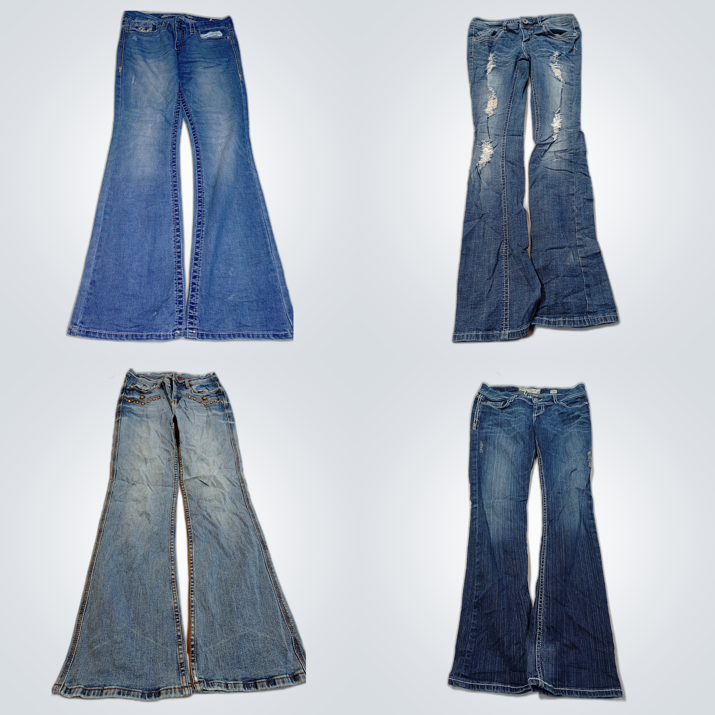 Pacote de Jeans de Designer: 7 For All Mankind, To..
