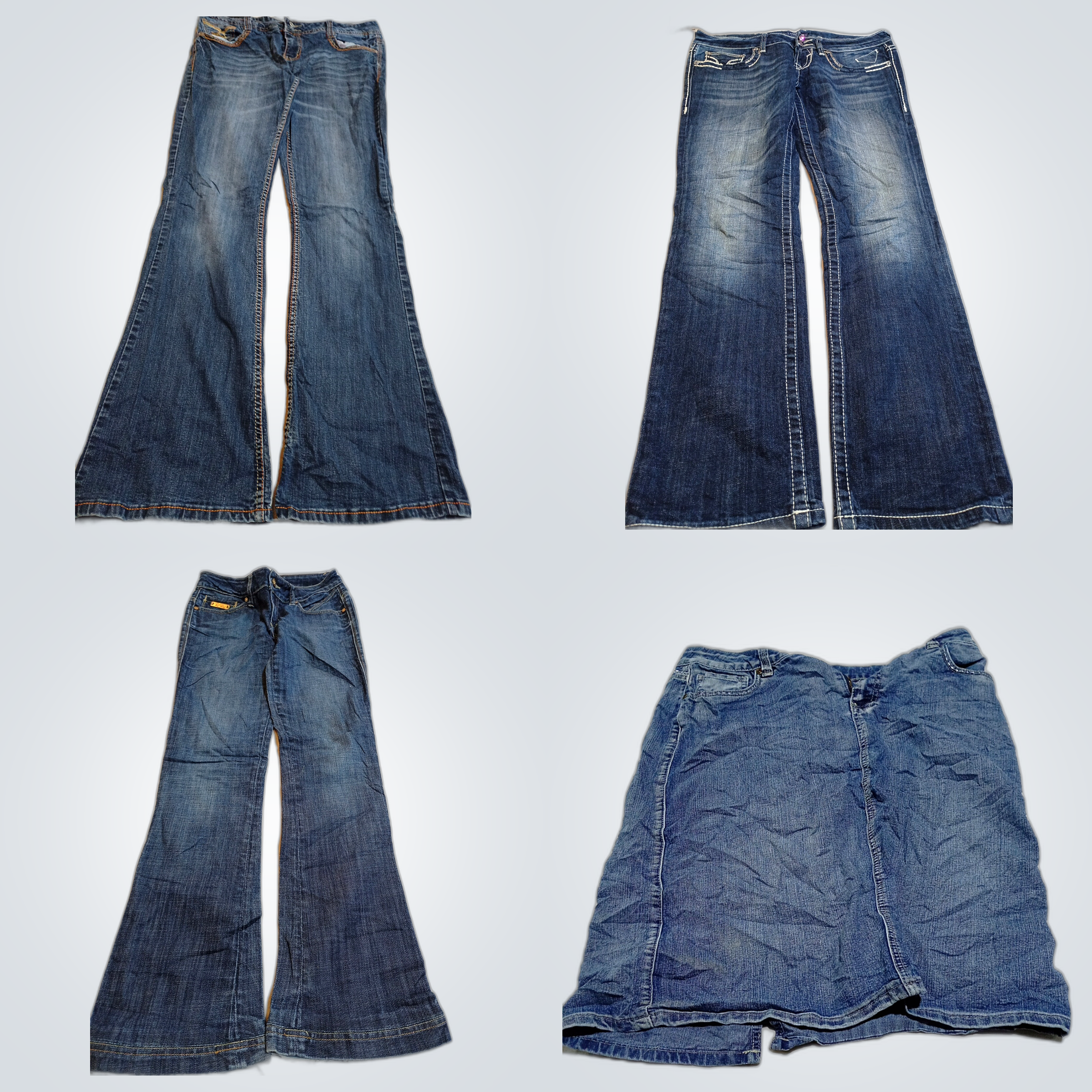 Pacote de Denim de Designer: Amethyst, Vigoss, Wra..
