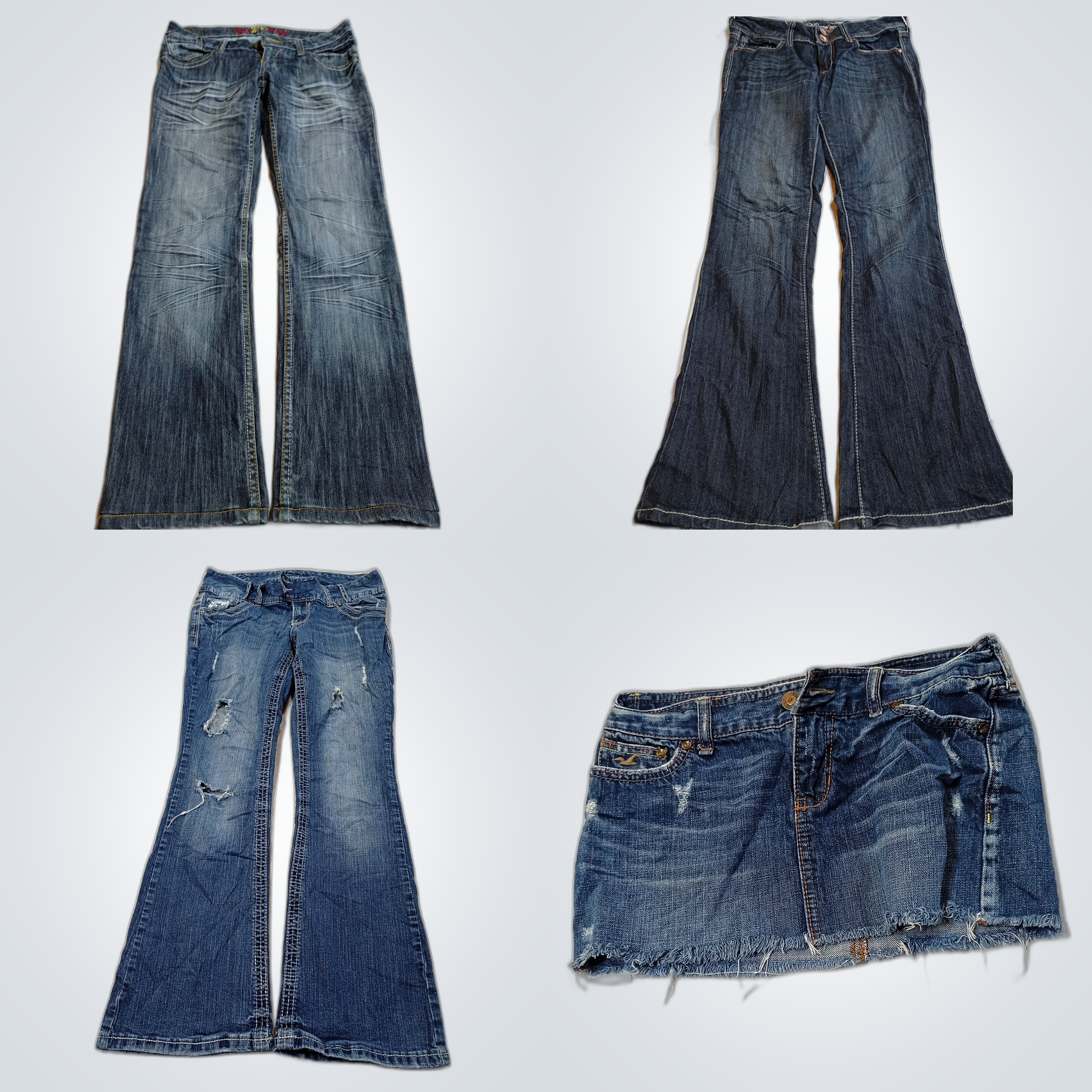 Gently Used Denim Bundle: 7 For All Mankind, Holli..