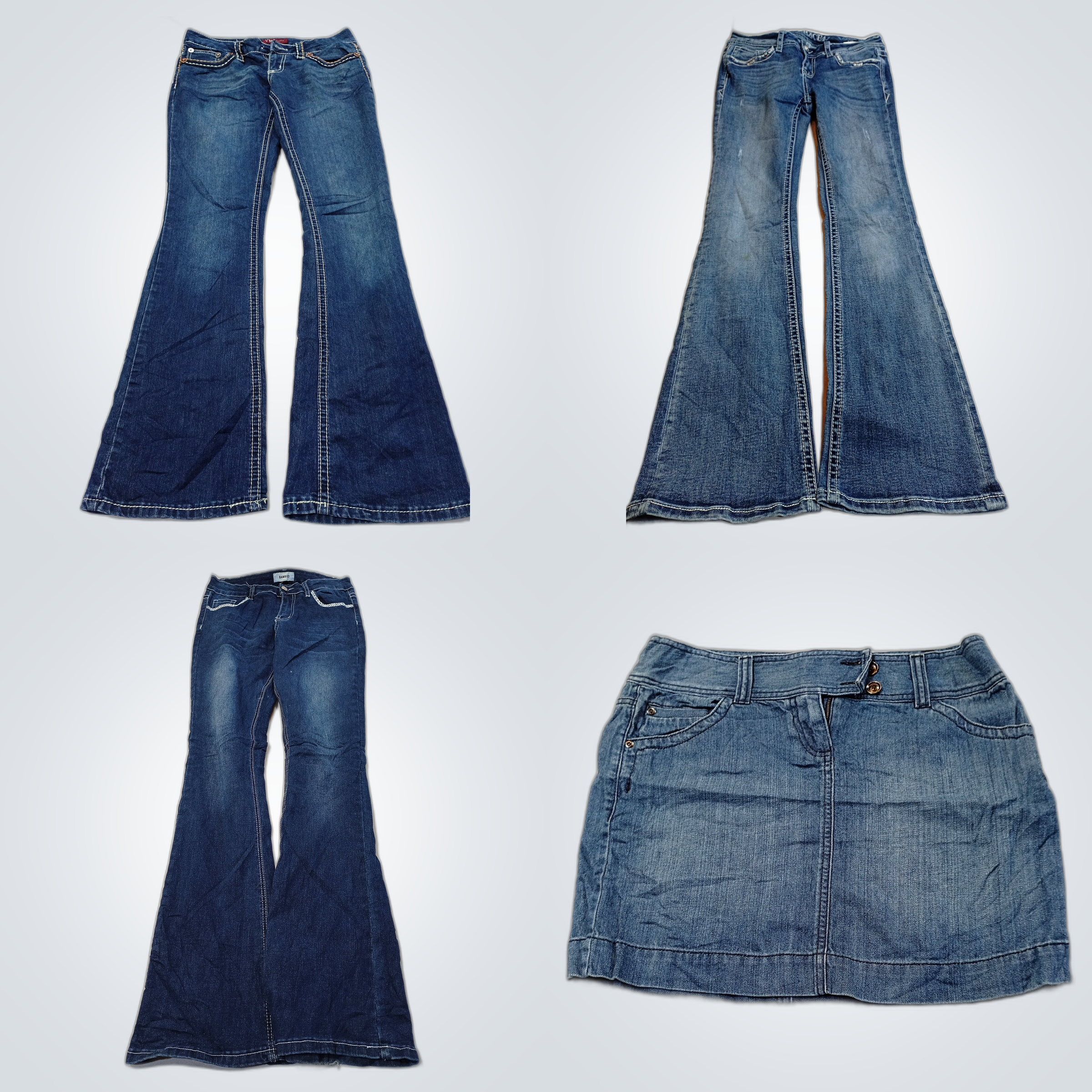 Gently Used Denim Bundle: LAMd, LOFT, Talbots & Mo..