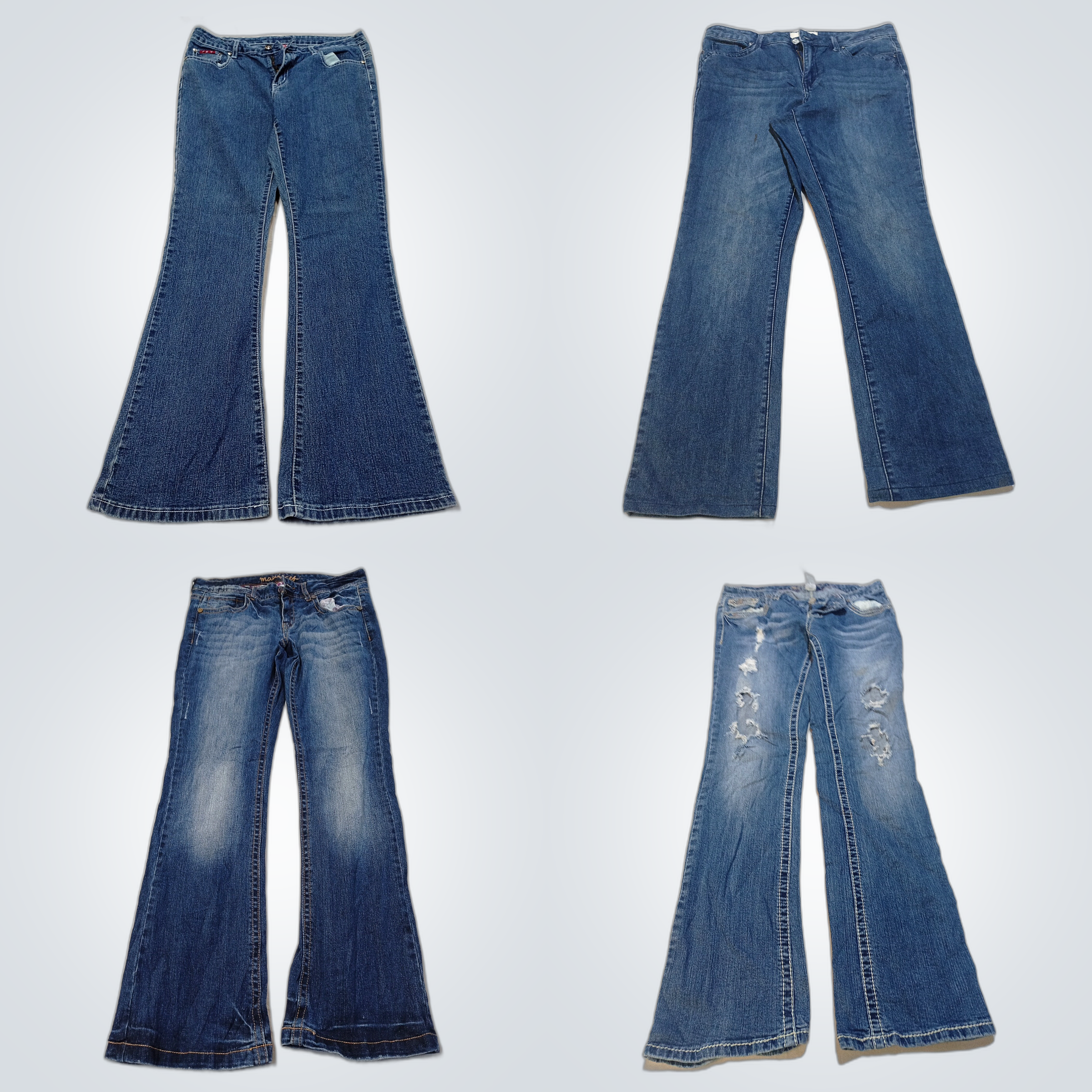 Gently Used Denim Bundle: Wrangler, Guess, Maurice..
