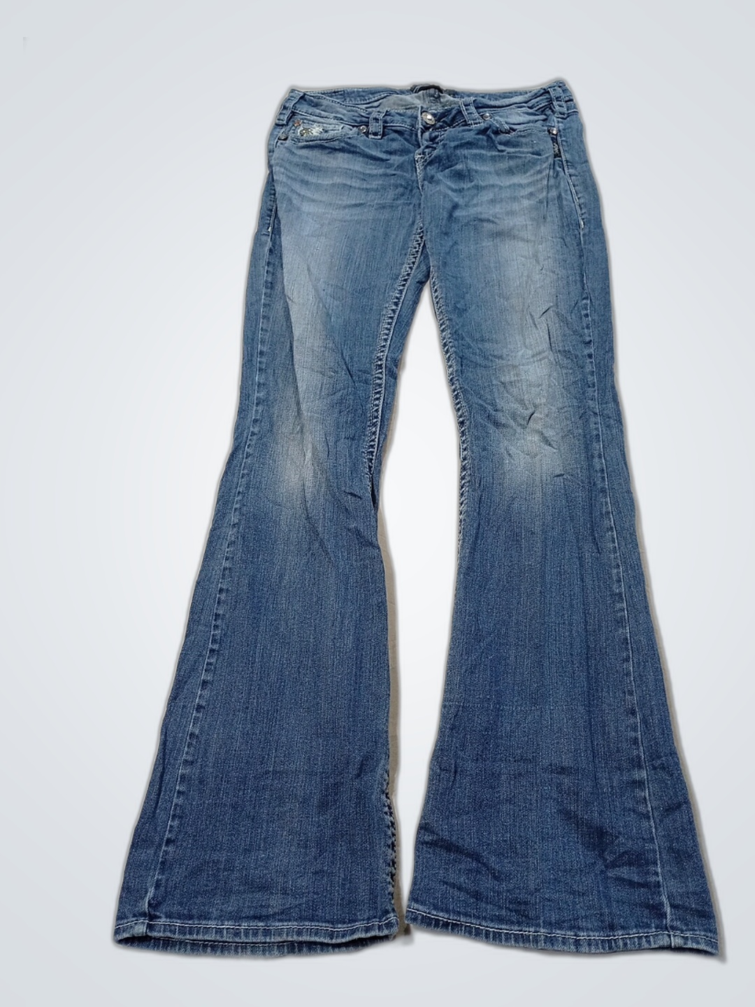 Silver Jeans Pioneer Style Flare Jeans