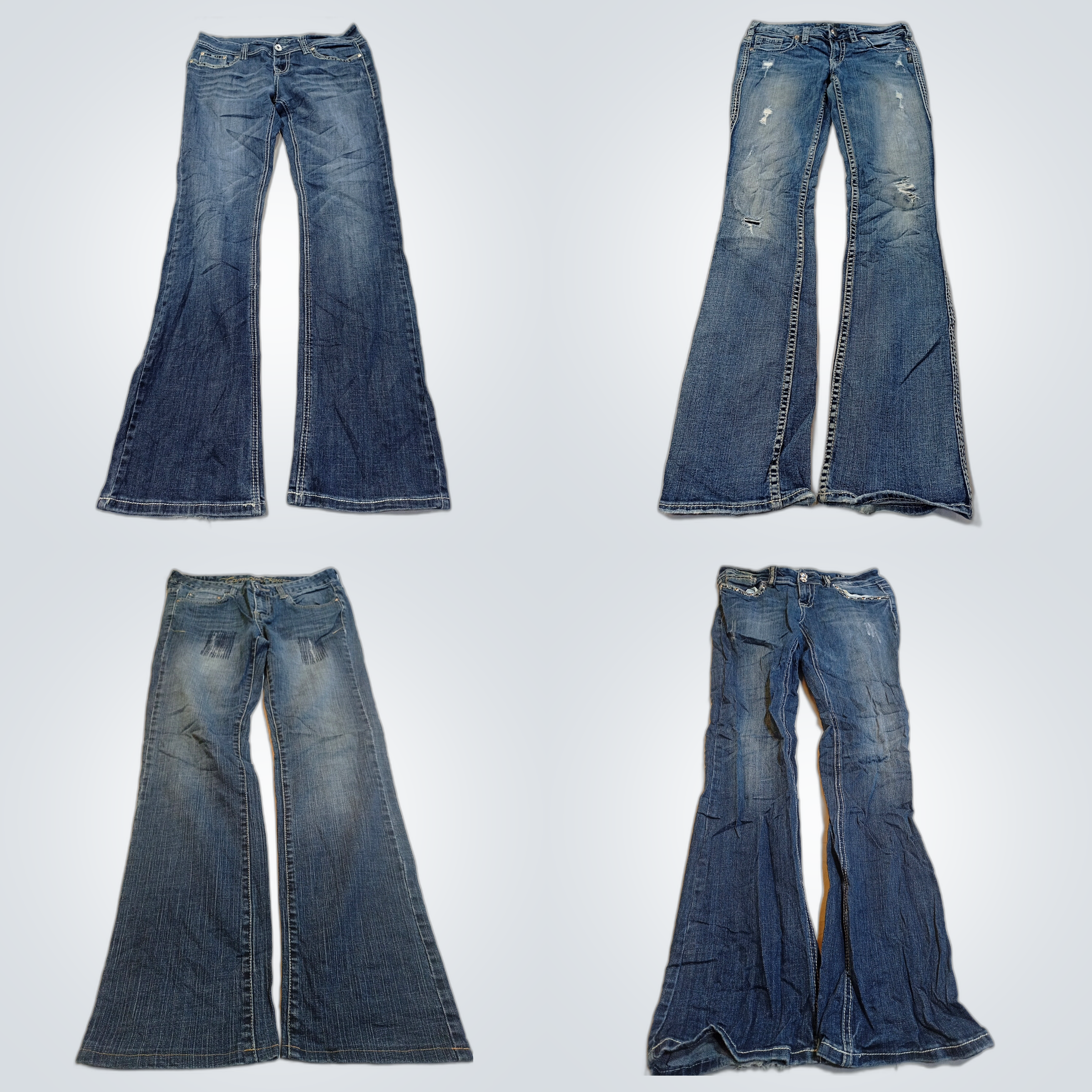 Flare Jeans Bundle: Stefon, 7 For All Mankind, Cal..