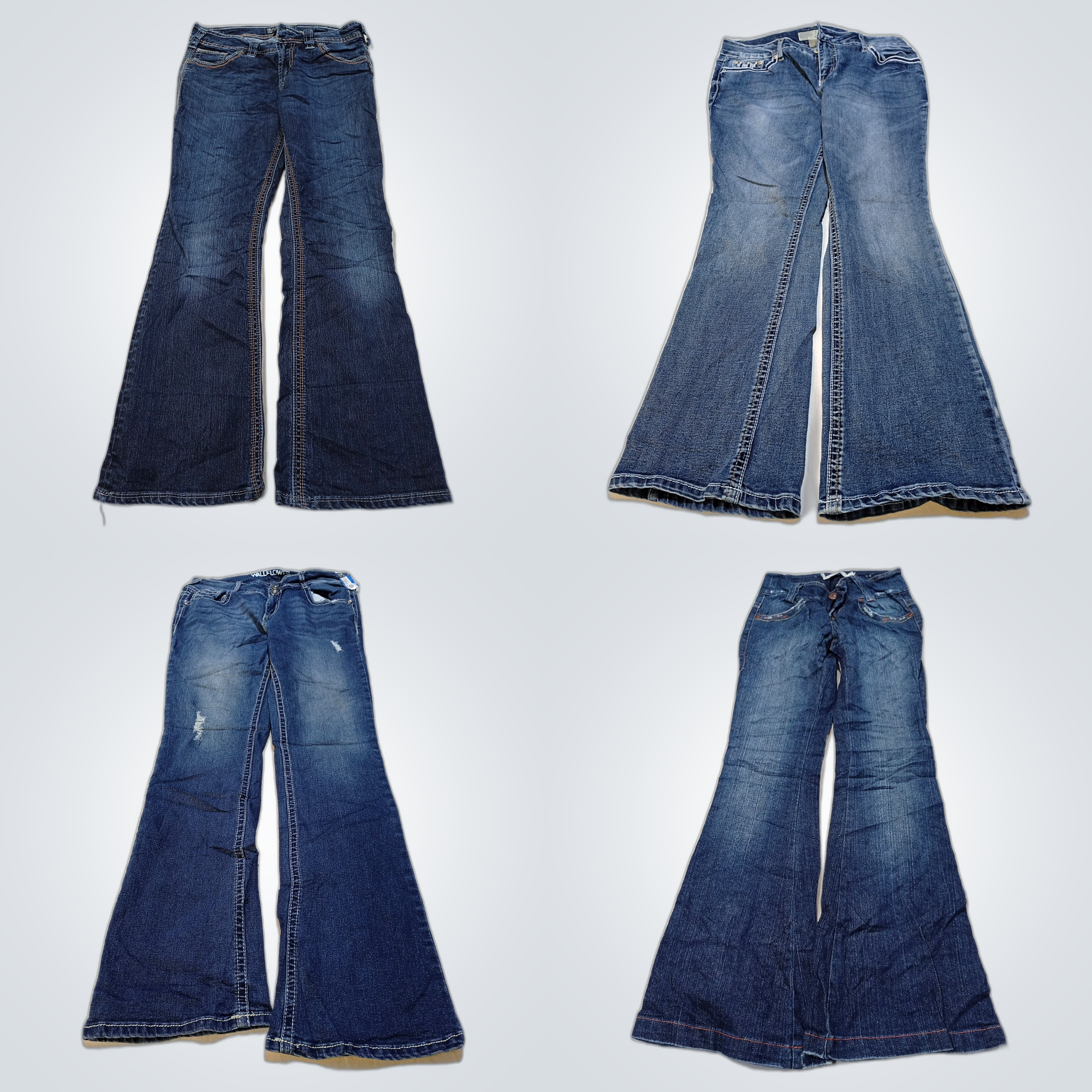 Bundle di Jeans Flare e Gonne in Denim - Silva, Wr..