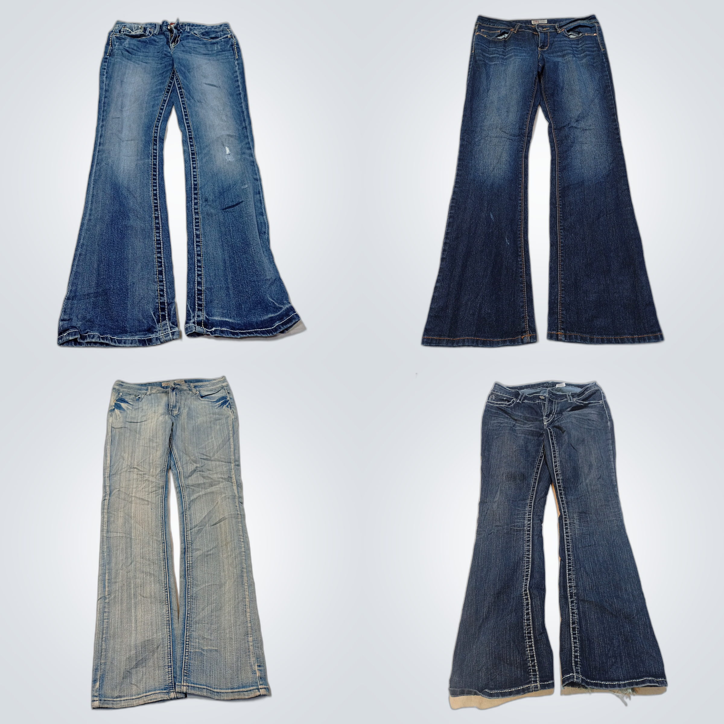 Gently Used Denim Bundle: 7 For All Mankind, Maune..