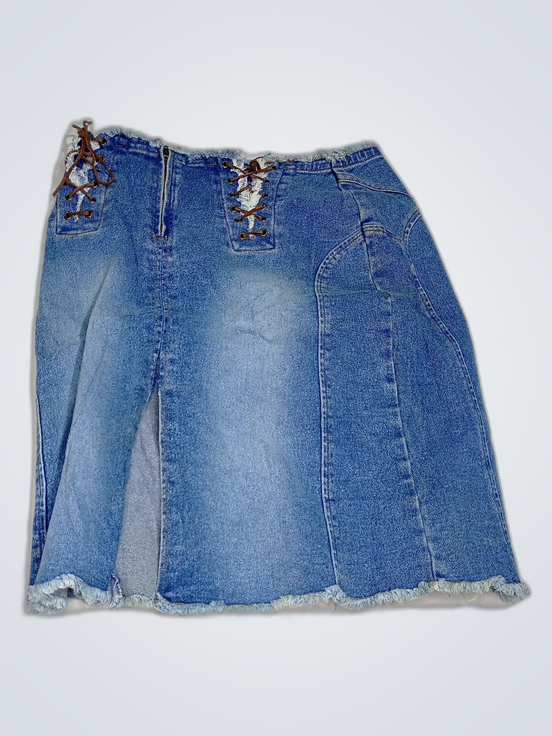 Jupe en denim Route 66