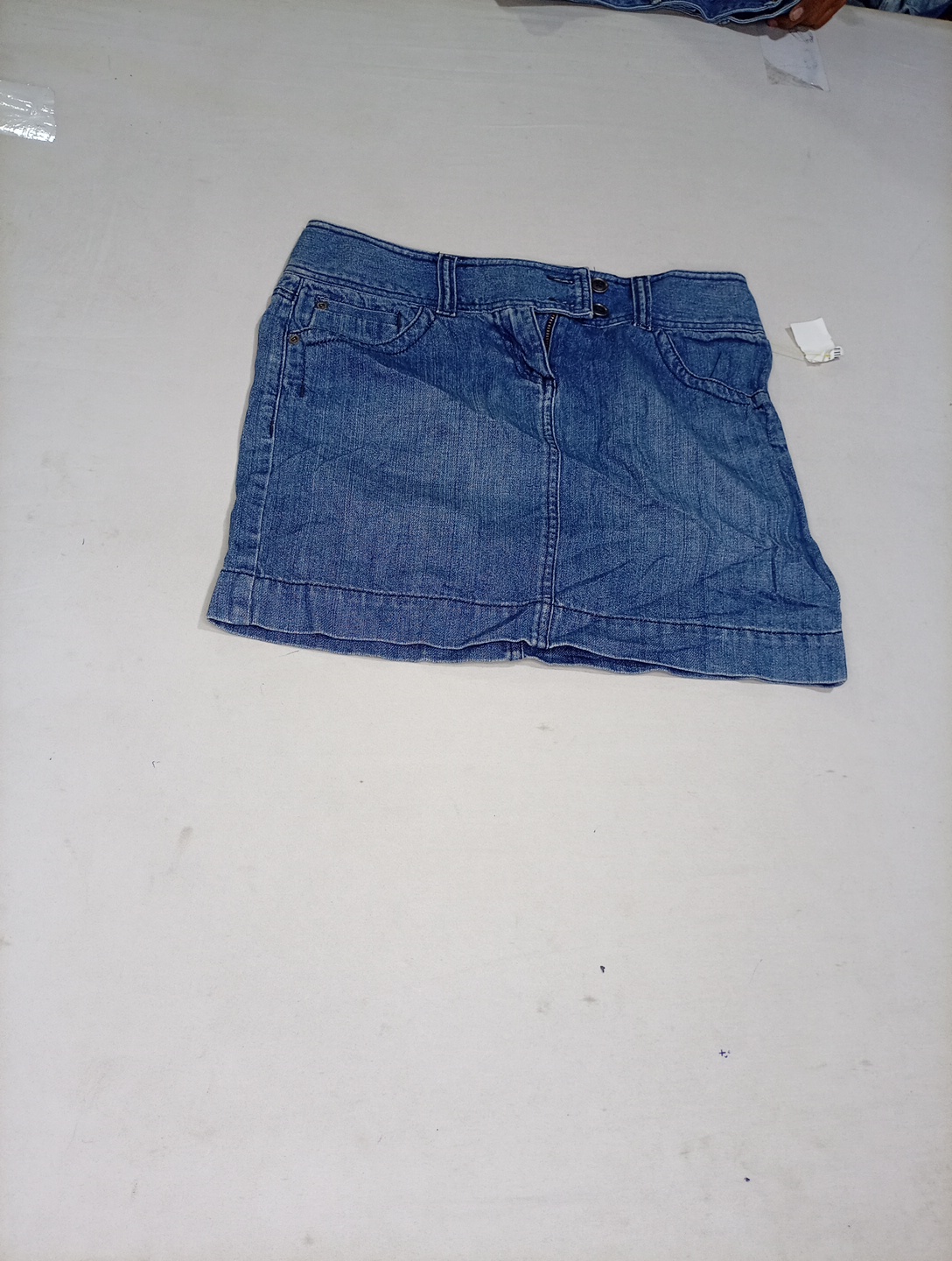 Ensemble de mode féminin LOFT jupe en denim et plu..