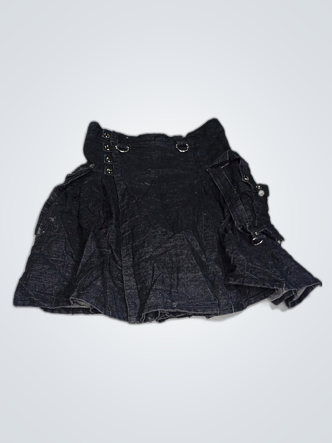 Jupe écossaise noire