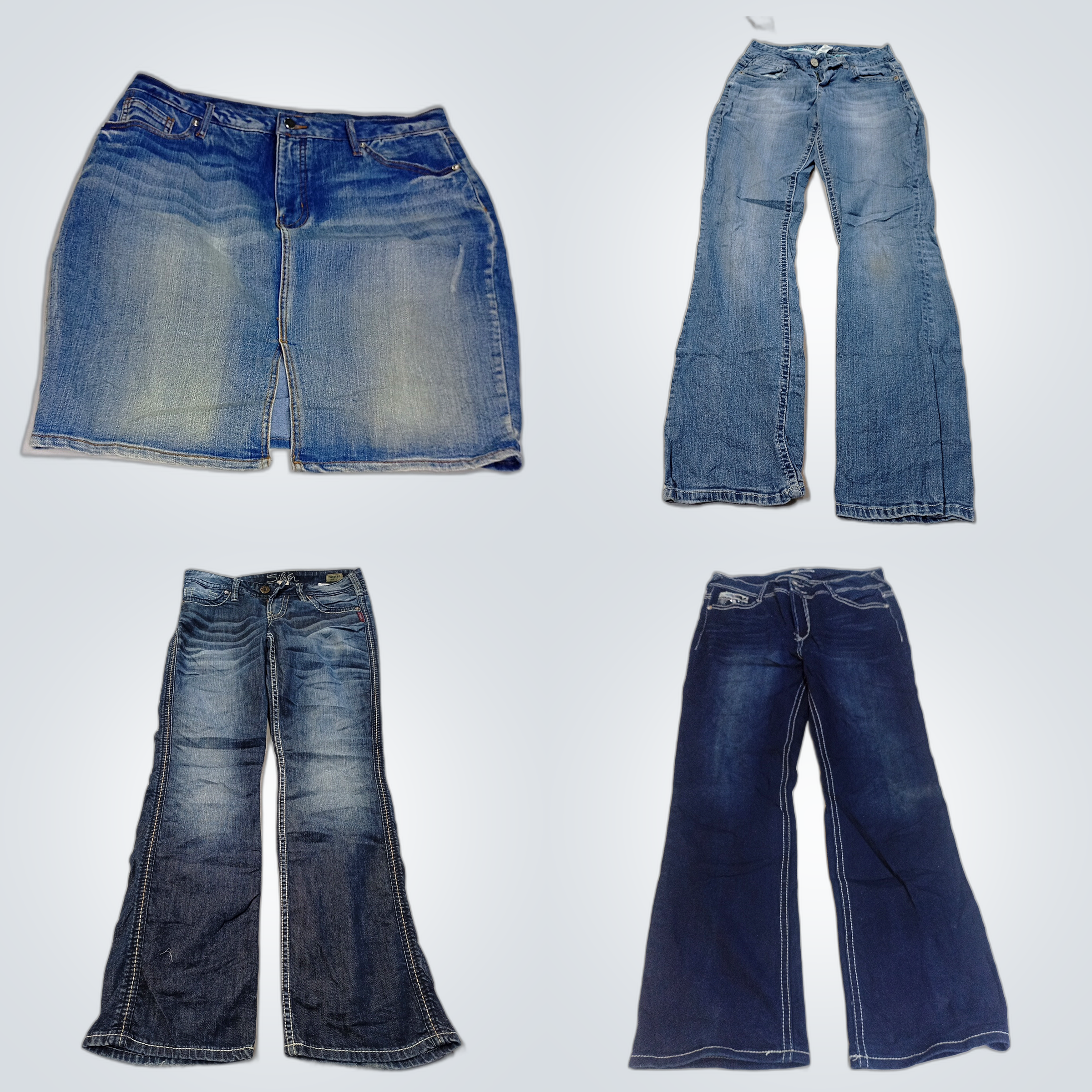 Sanft genutztes Denim-Bündel: Maurices, Silver Jea..