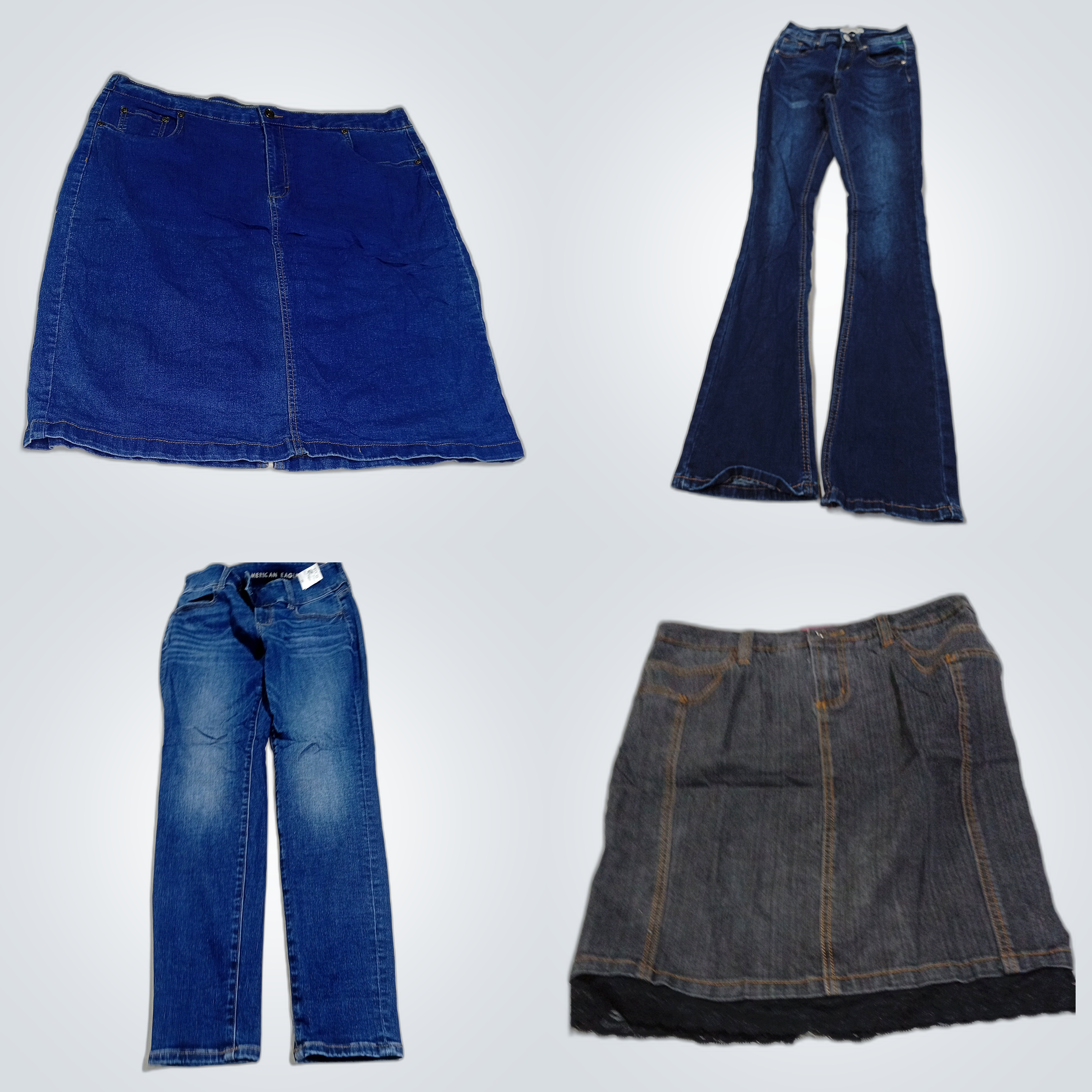 Denim Bundle: American Eagle, Bamboo & Wrangler Je..