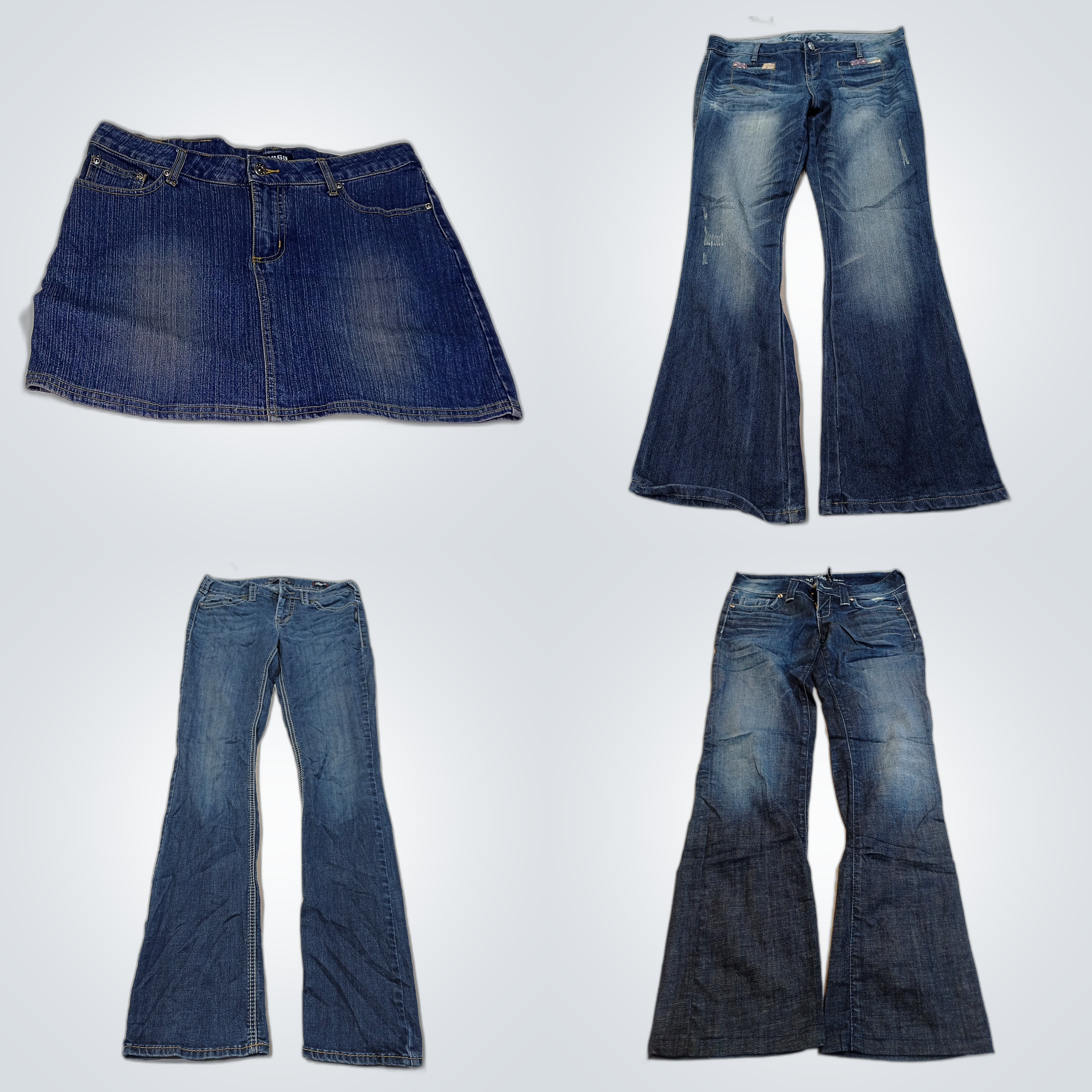 Denim Bundle: Bongo, Guess, Silver Jeans & Skirts ..