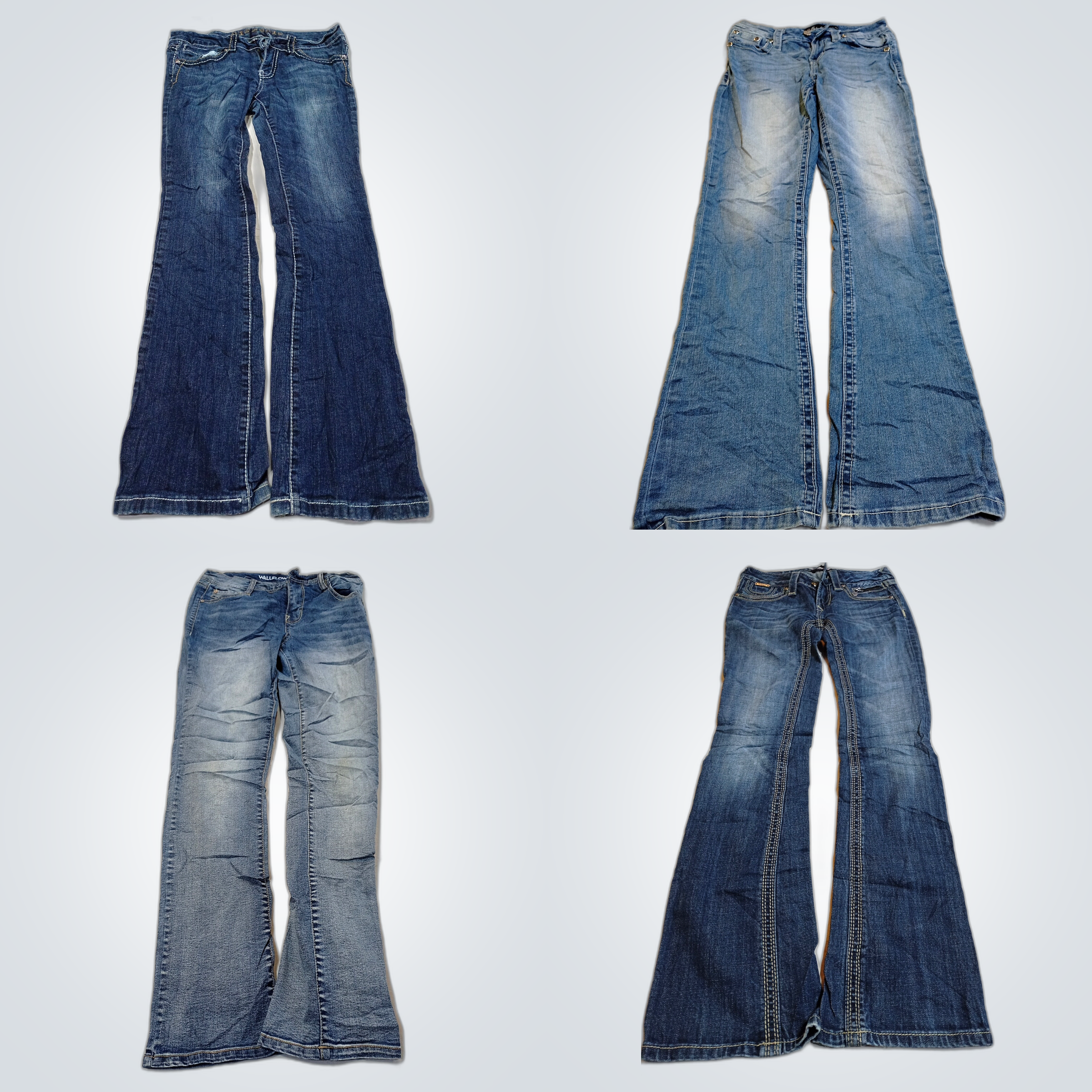 Flare Jeans & Denim Skirts Bundle - Misschic, Stel..